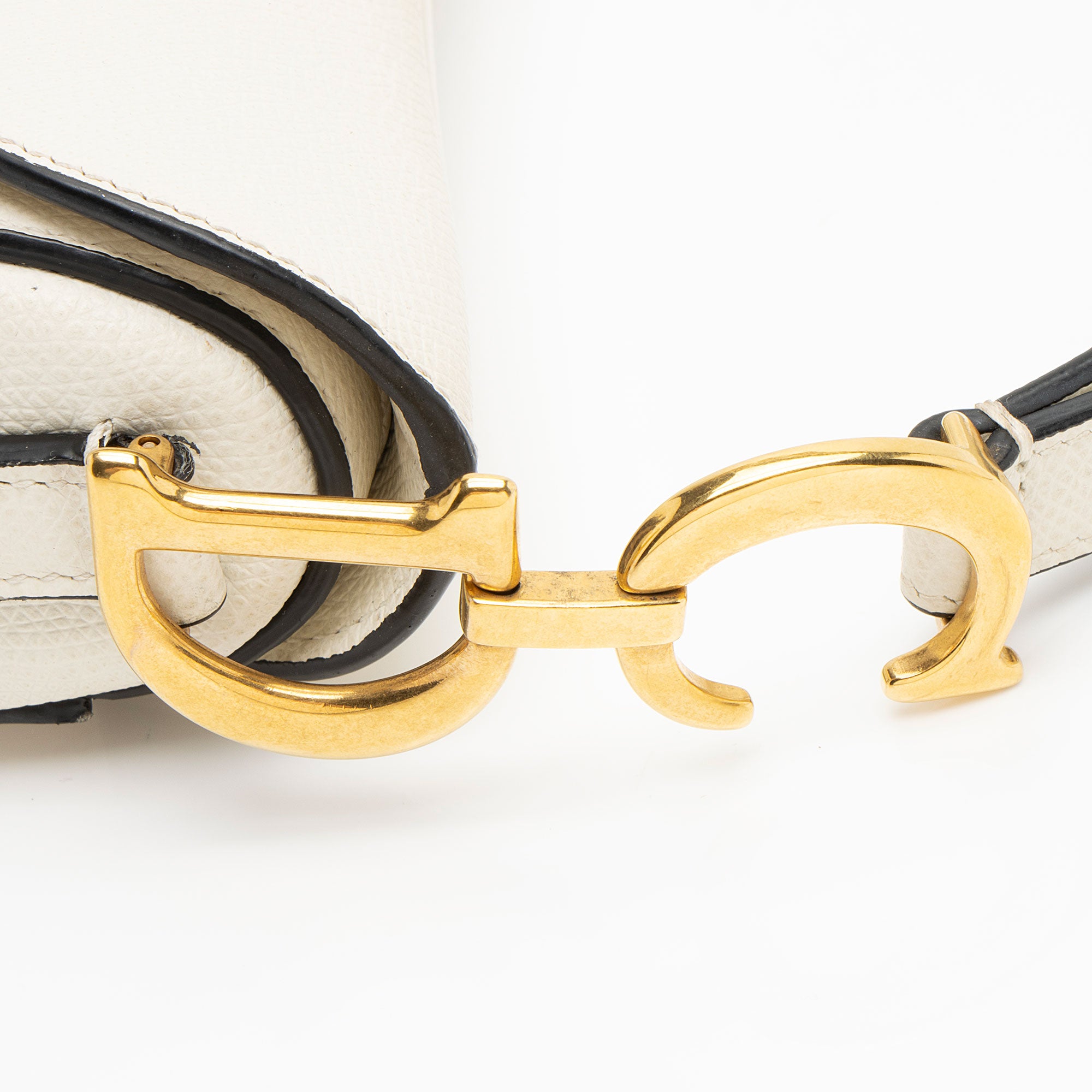 Dior Grained Calfskin Saddle Mini Bag
