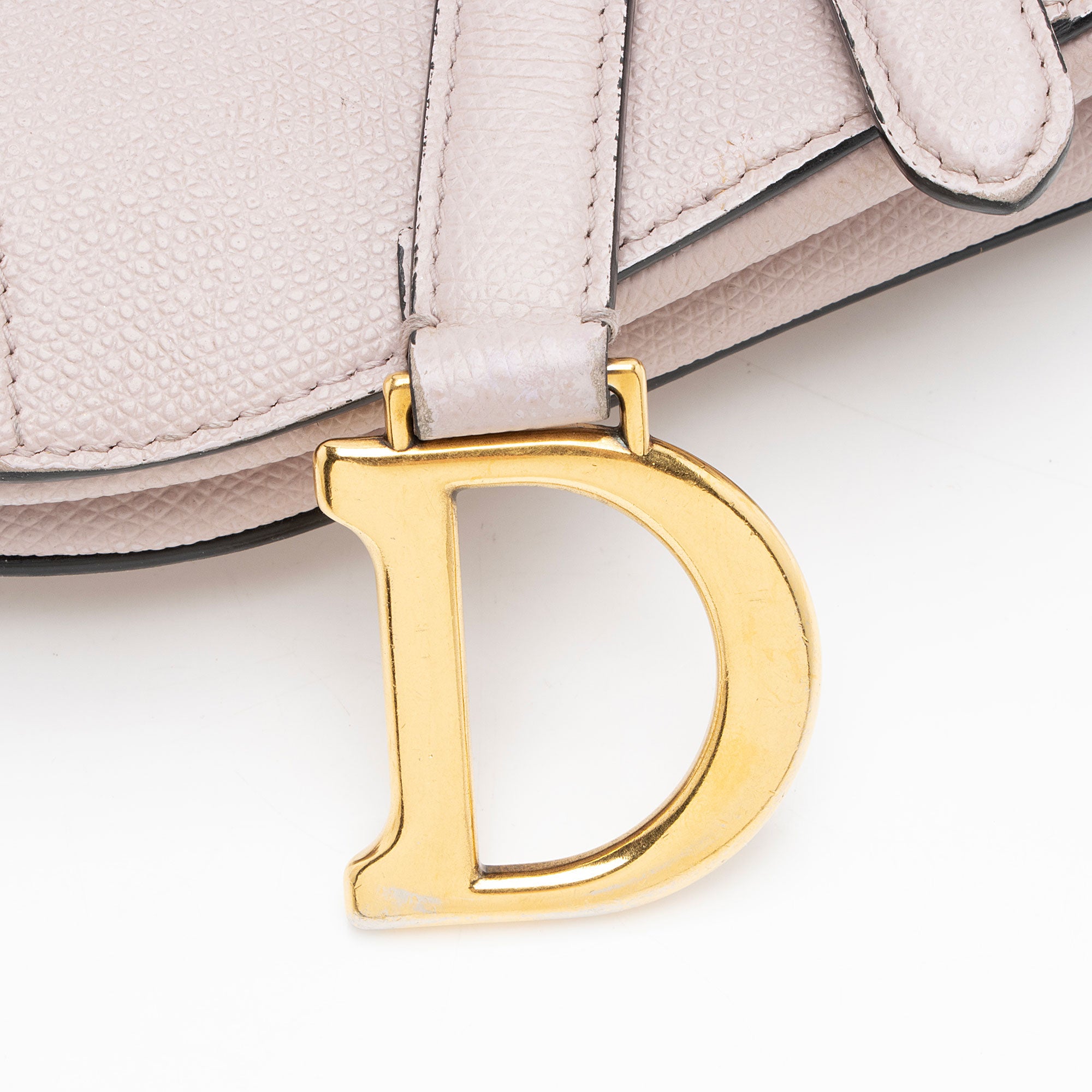 Dior Grained Calfskin Saddle Mini Bag