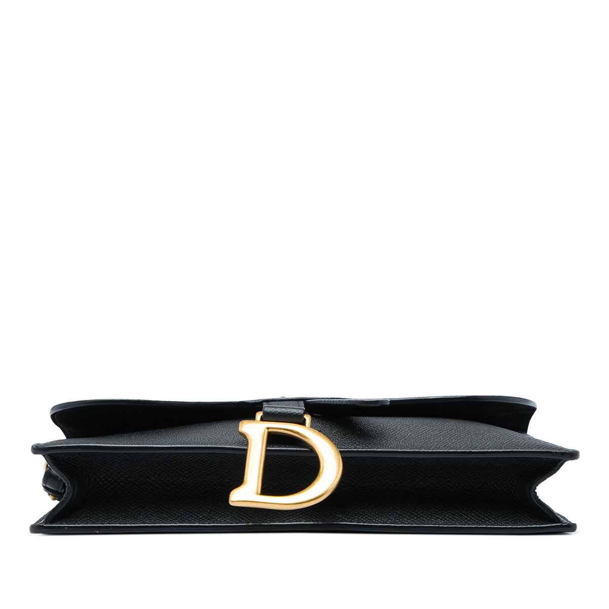 Dior Grained Calfskin Saddle Pouch