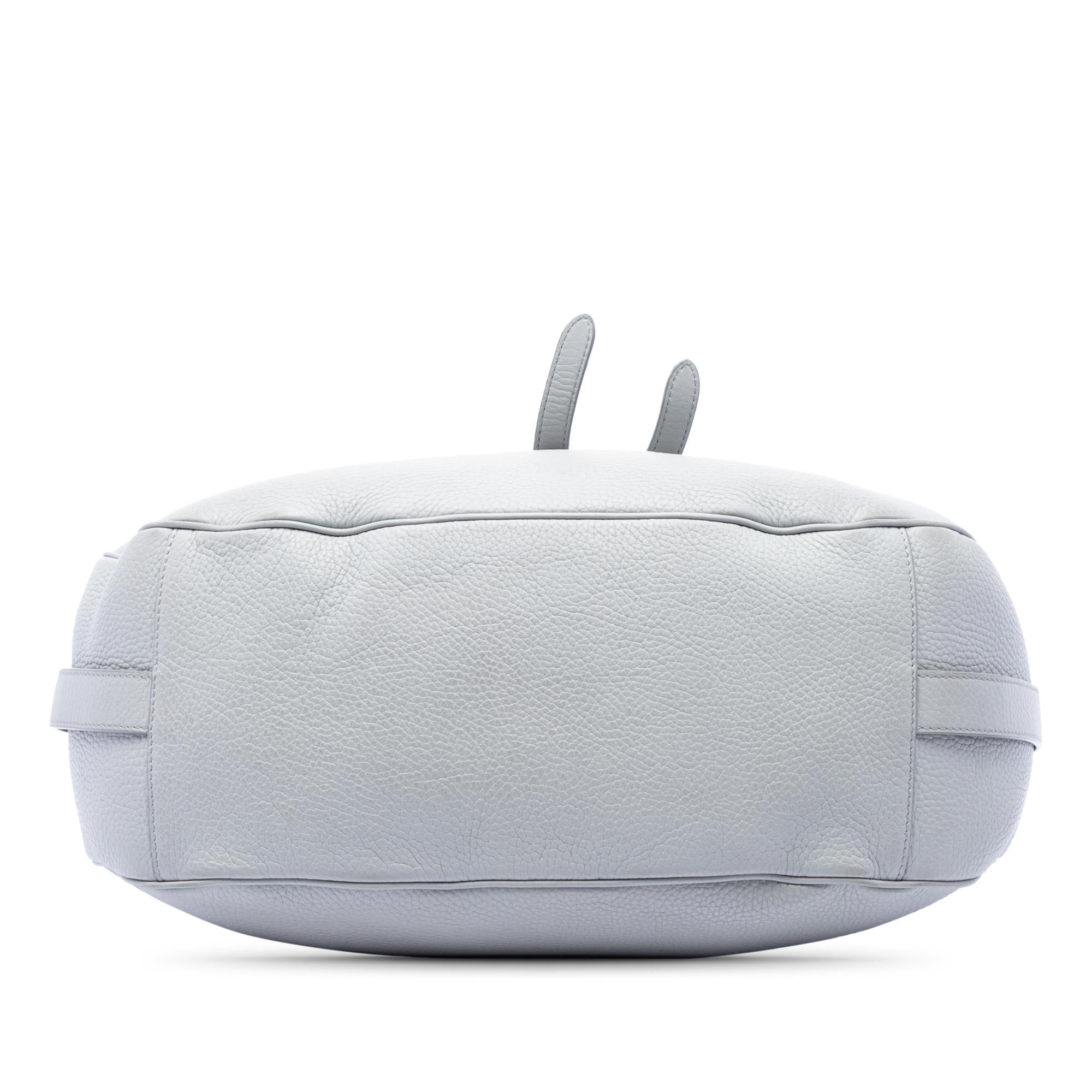 Dior Grained Calfskin Saddle Soft Bag