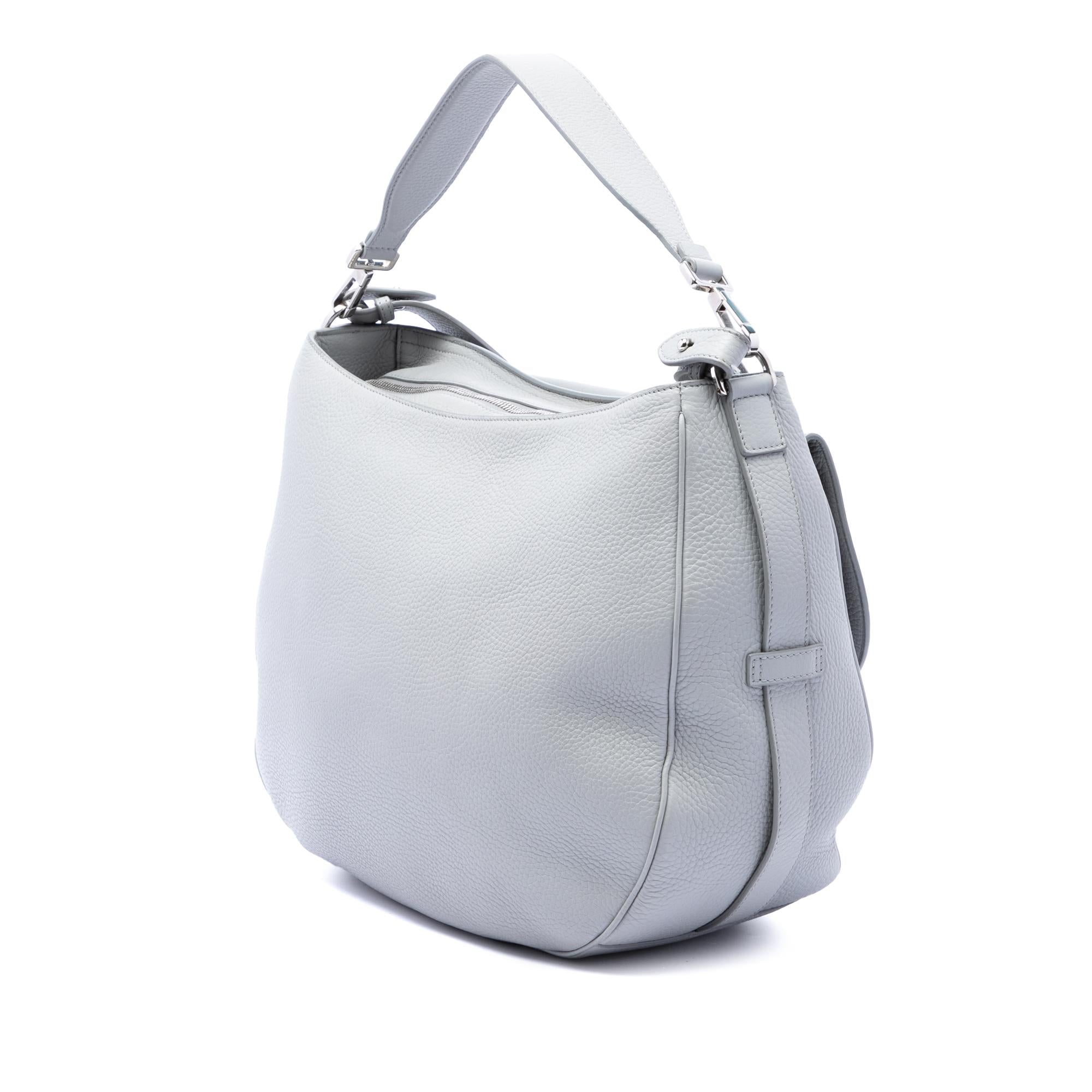Dior Grained Calfskin Saddle Soft Bag