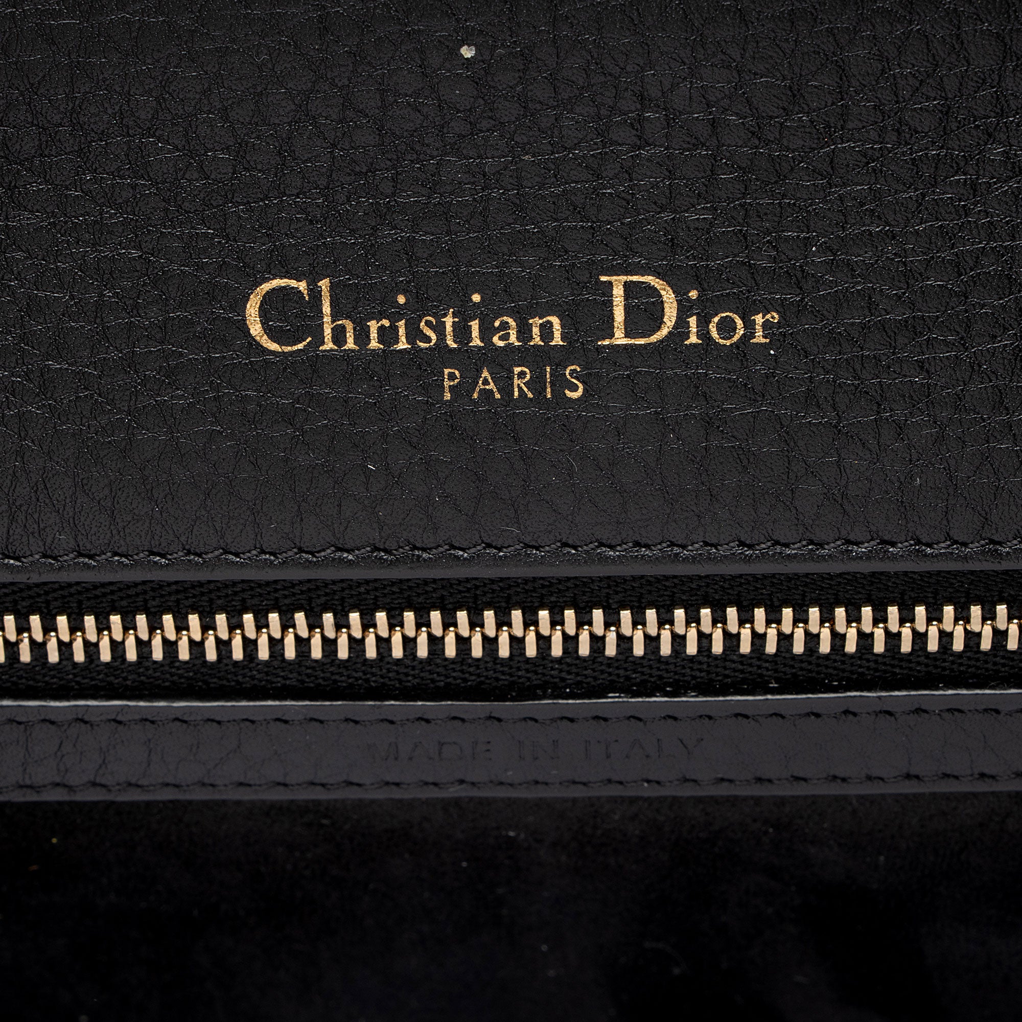 Dior Grained Leather Diorama Medium Shoulder Bag