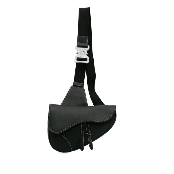 Dior Grained Leather Saddle Crossbody (SHG-rPz2TJ)