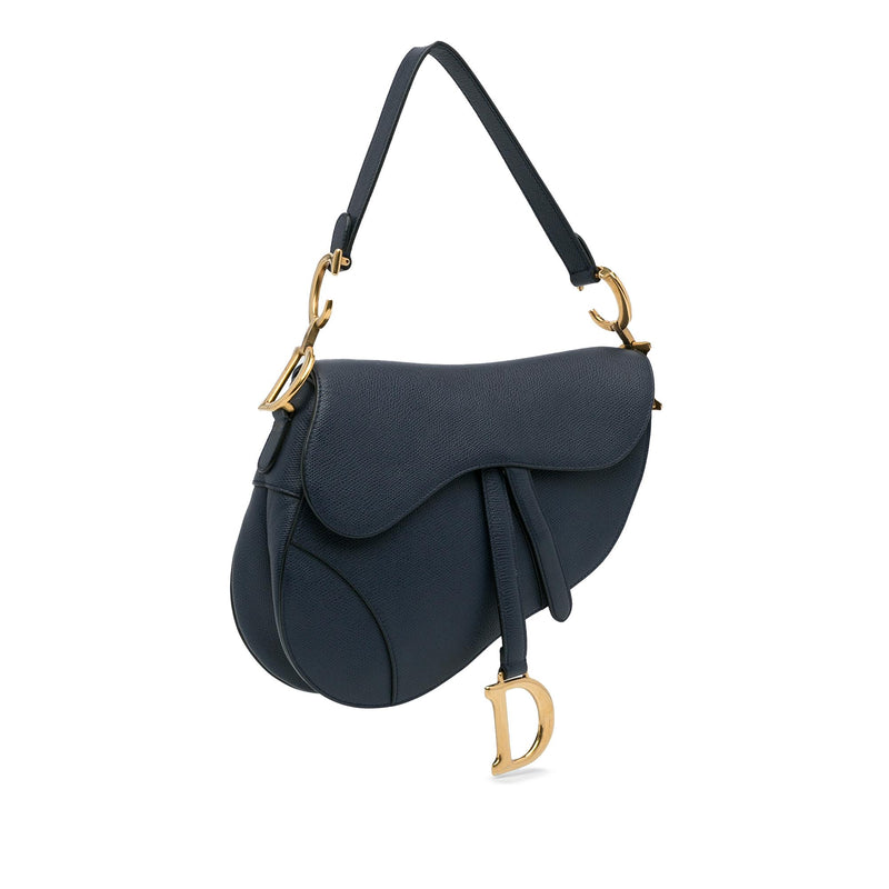 Dior Grained Saddle Bag (SHG-er5tl1)