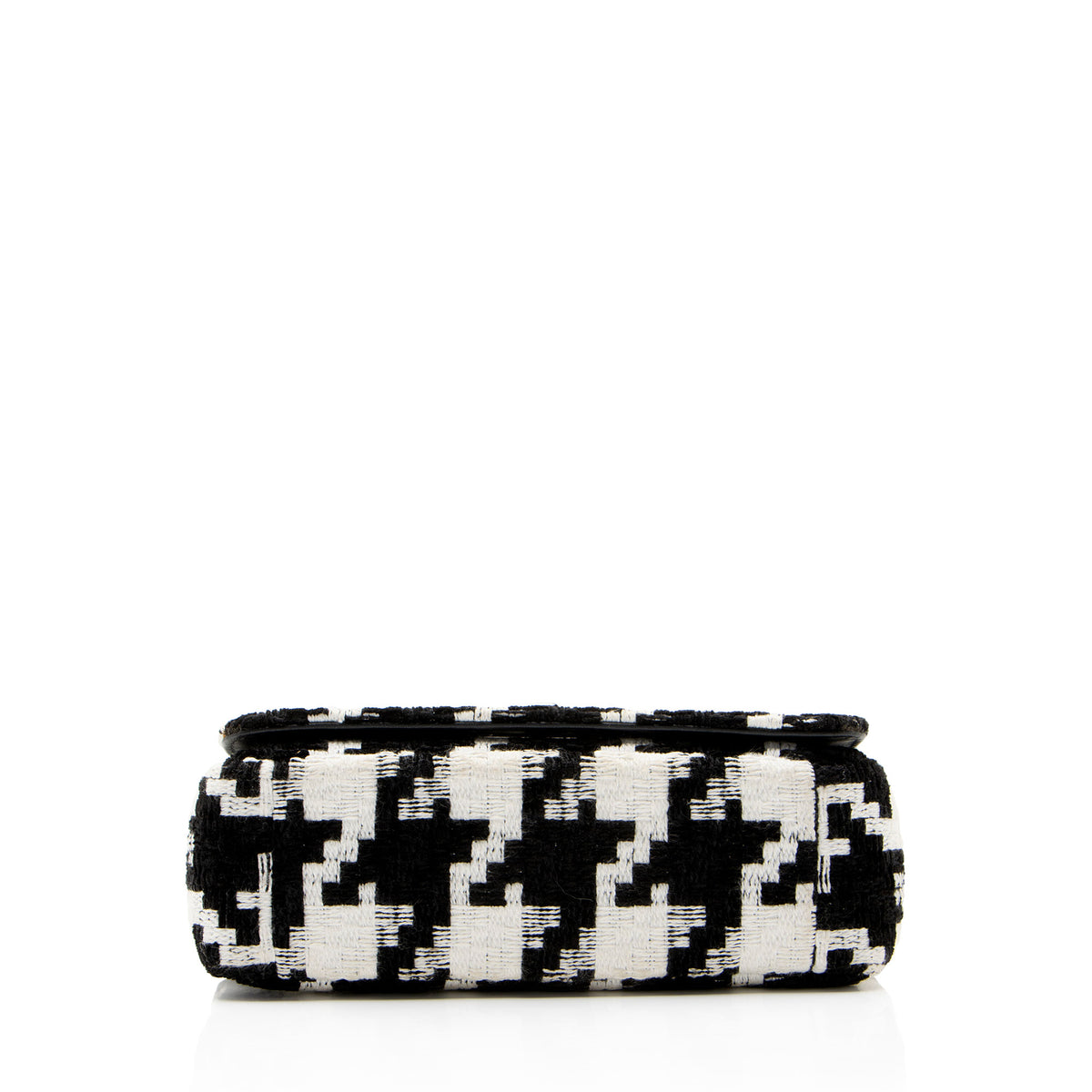 Dior Houndstooth Tweed Caro Small Shoulder Bag