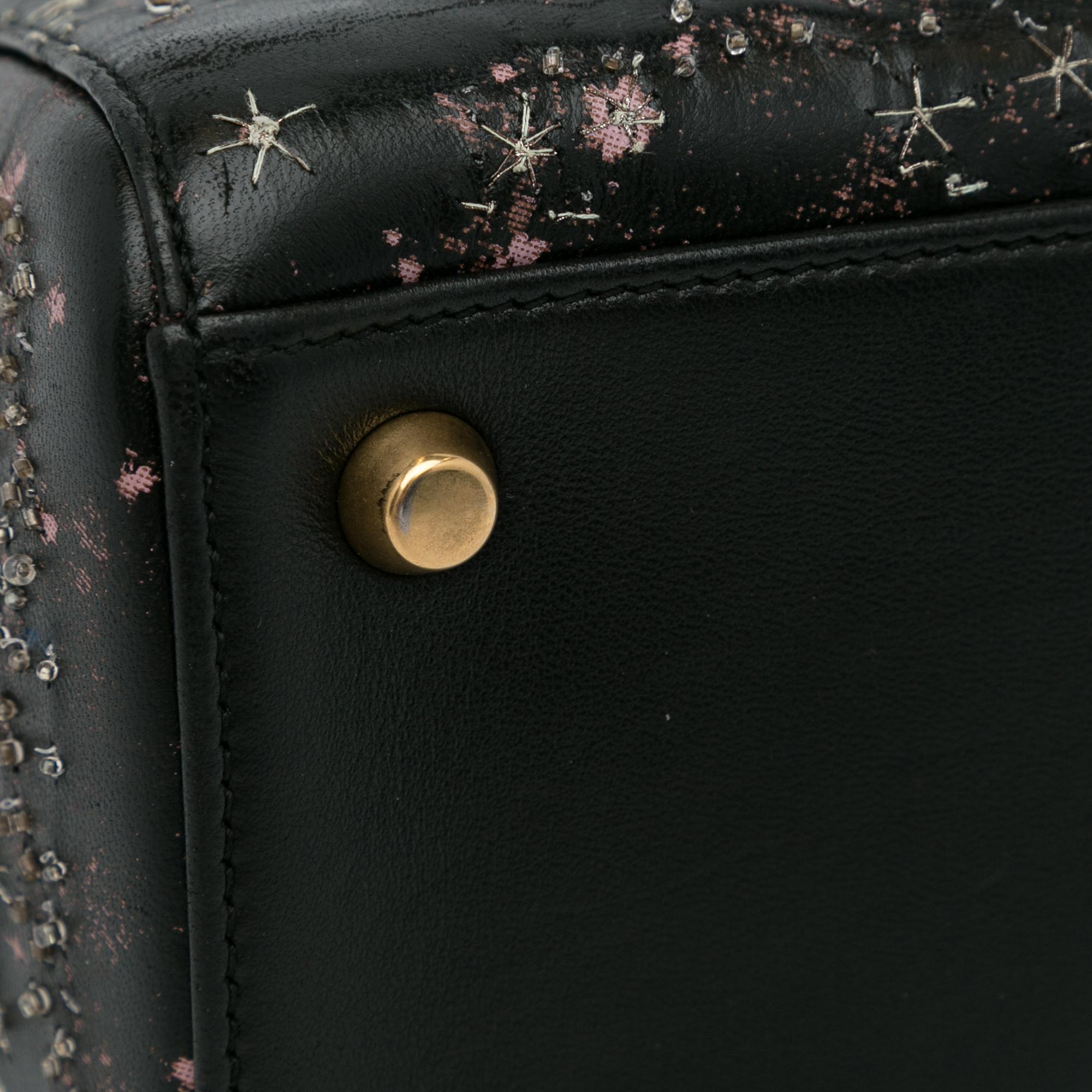 Dior I Feel Blue Mini Lady Dior (SHG-R5tc39)