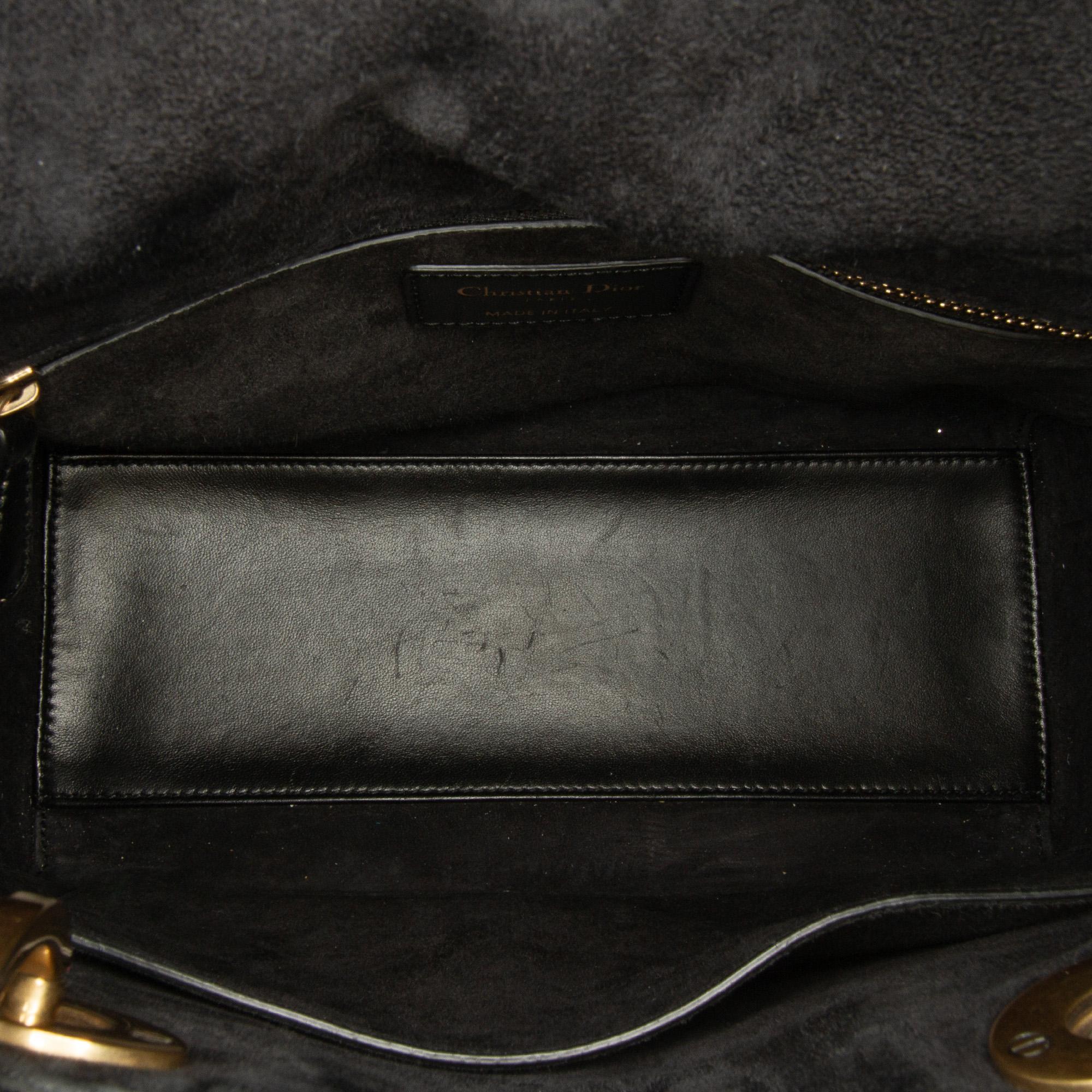 Dior I Feel Blue Mini Lady Dior (SHG-R5tc39)