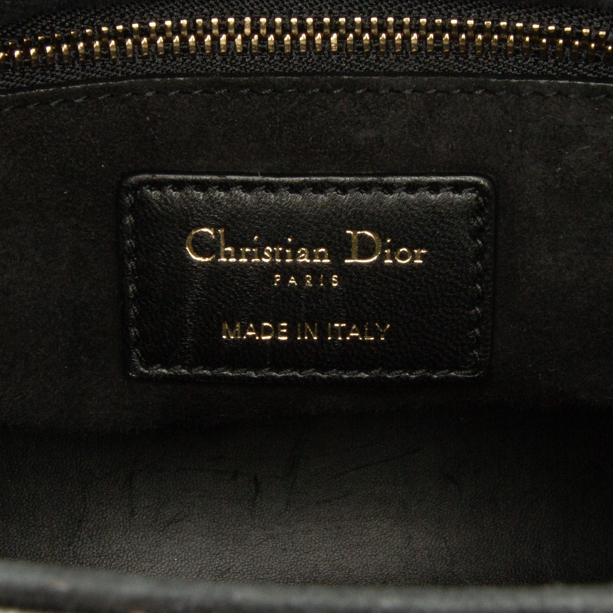 Dior I Feel Blue Mini Lady Dior (SHG-R5tc39)