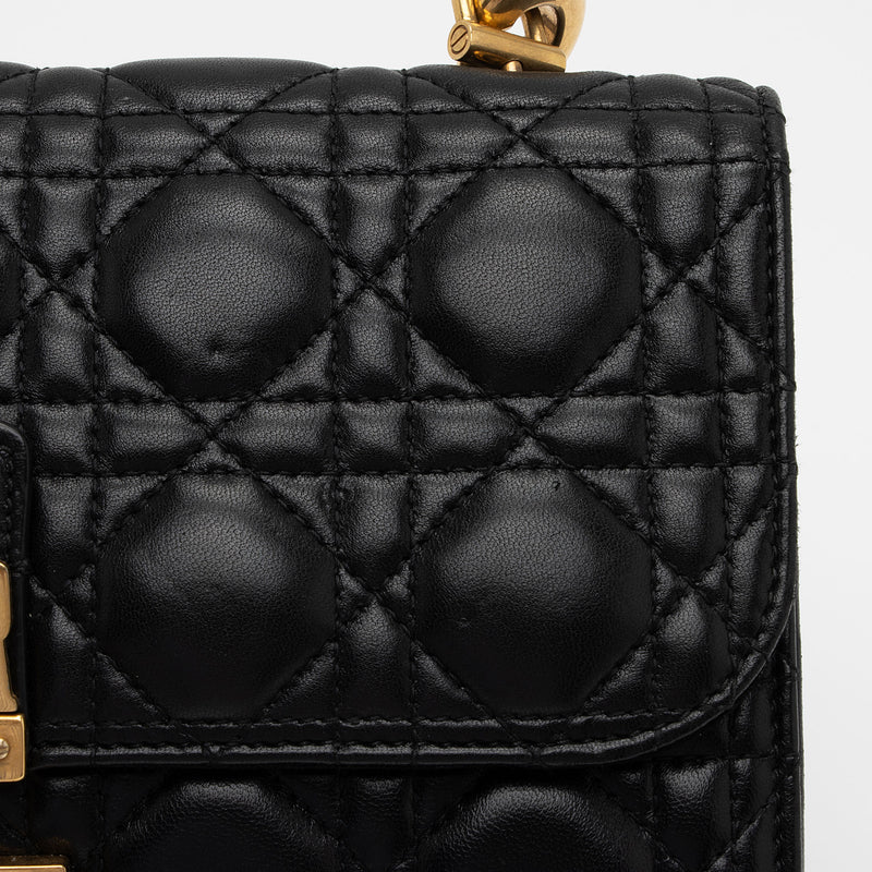 Dior Club Bag Black Cannage Lambskin