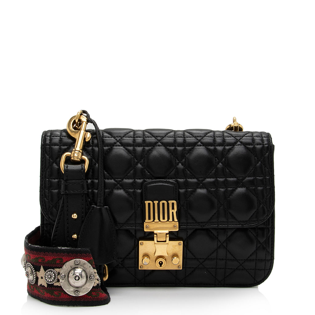 Dior Club Bag Black Cannage Lambskin