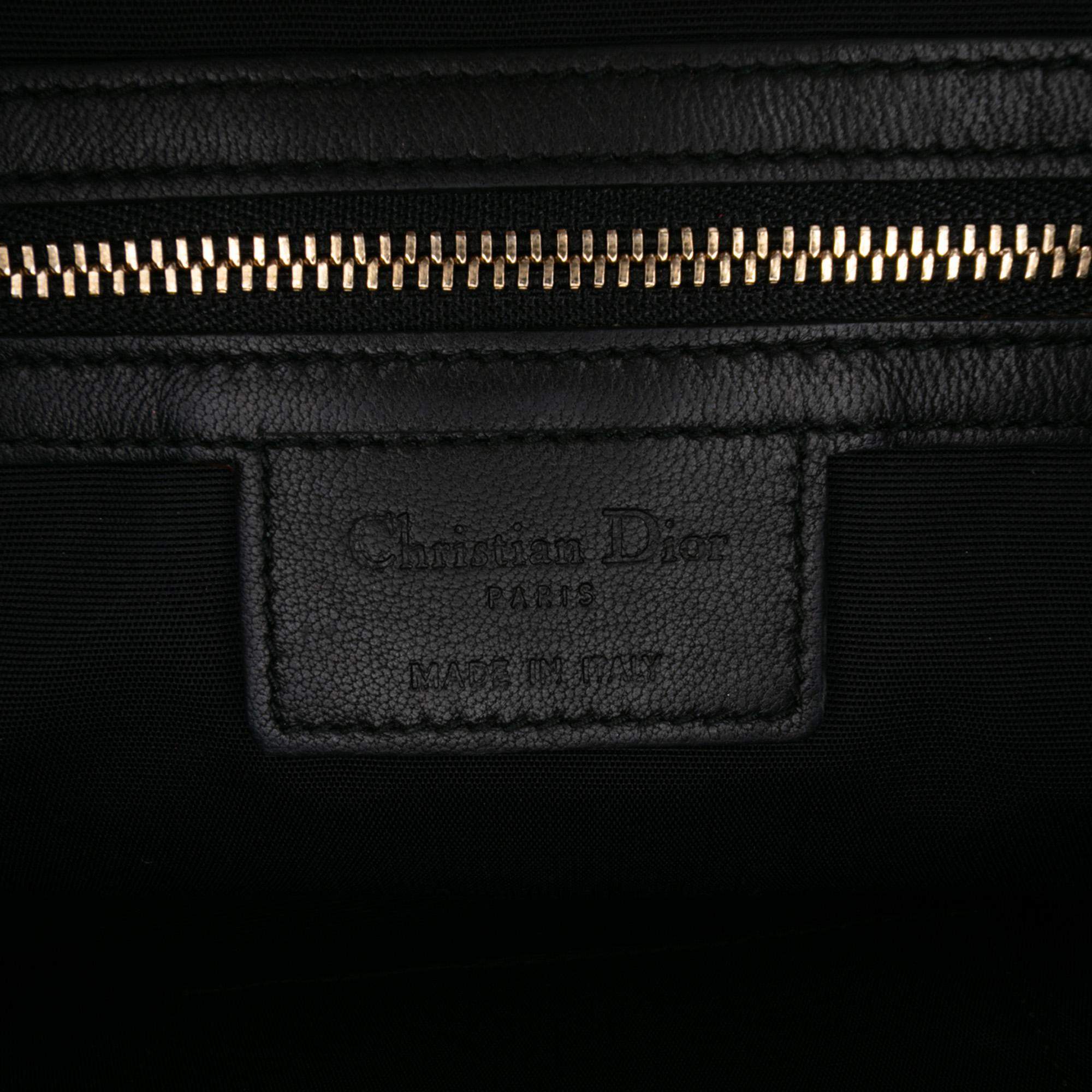 Dior Lambskin Cannage Lady Dior Clutch