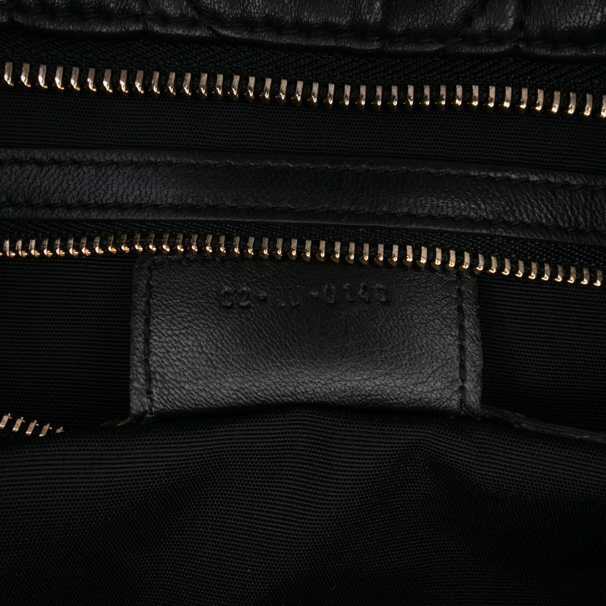 Dior Lambskin Cannage Lady Dior Clutch