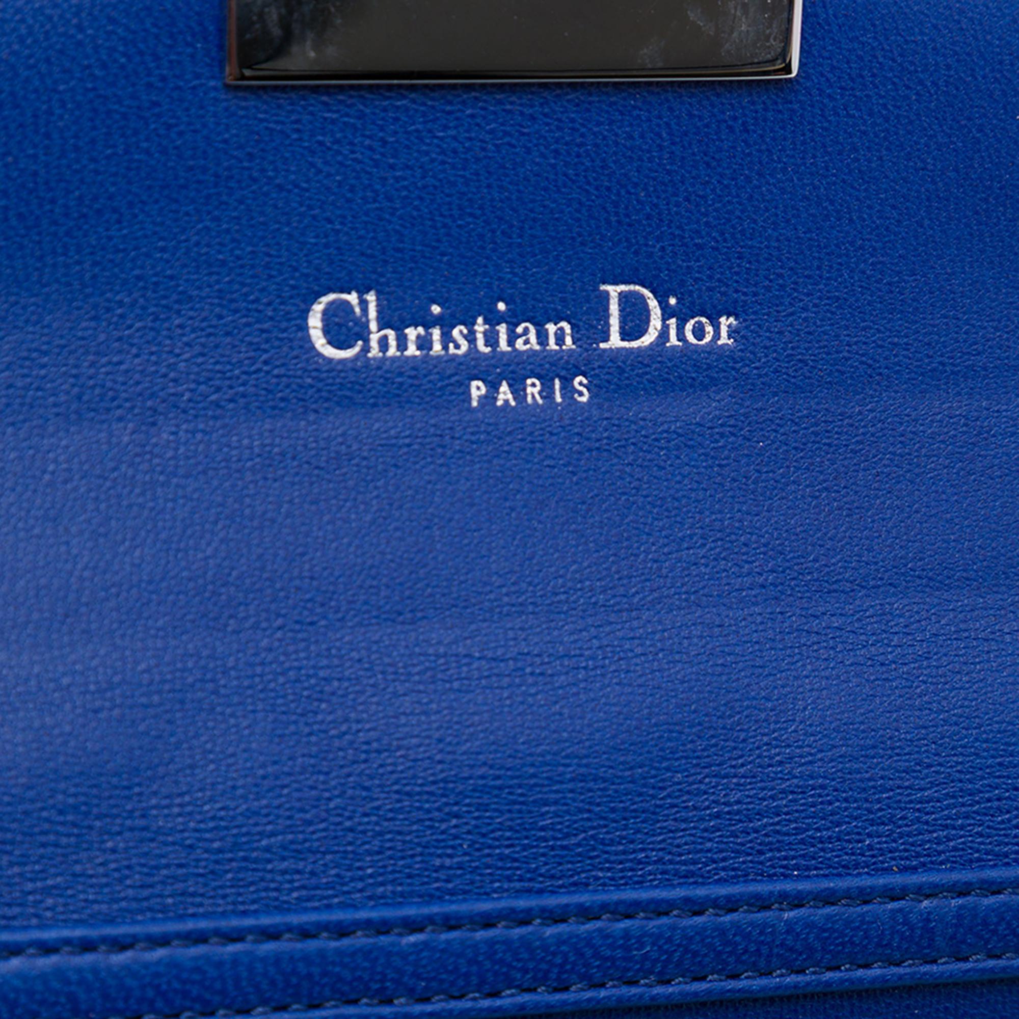 Dior Lambskin Cannage Miss Dior Promenade Wallet on Chain