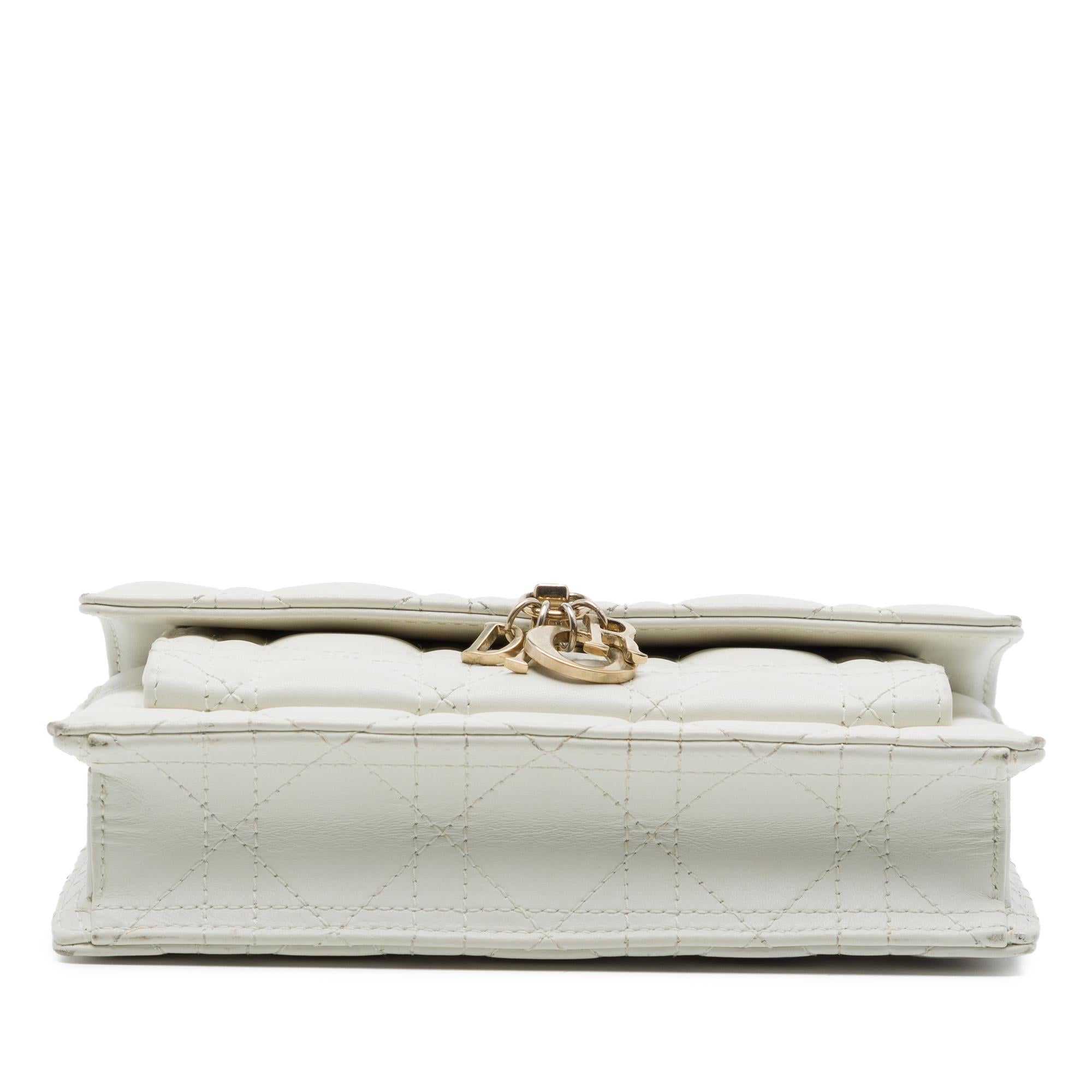 Dior Lambskin Cannage My Dior Daily Chain Pouch