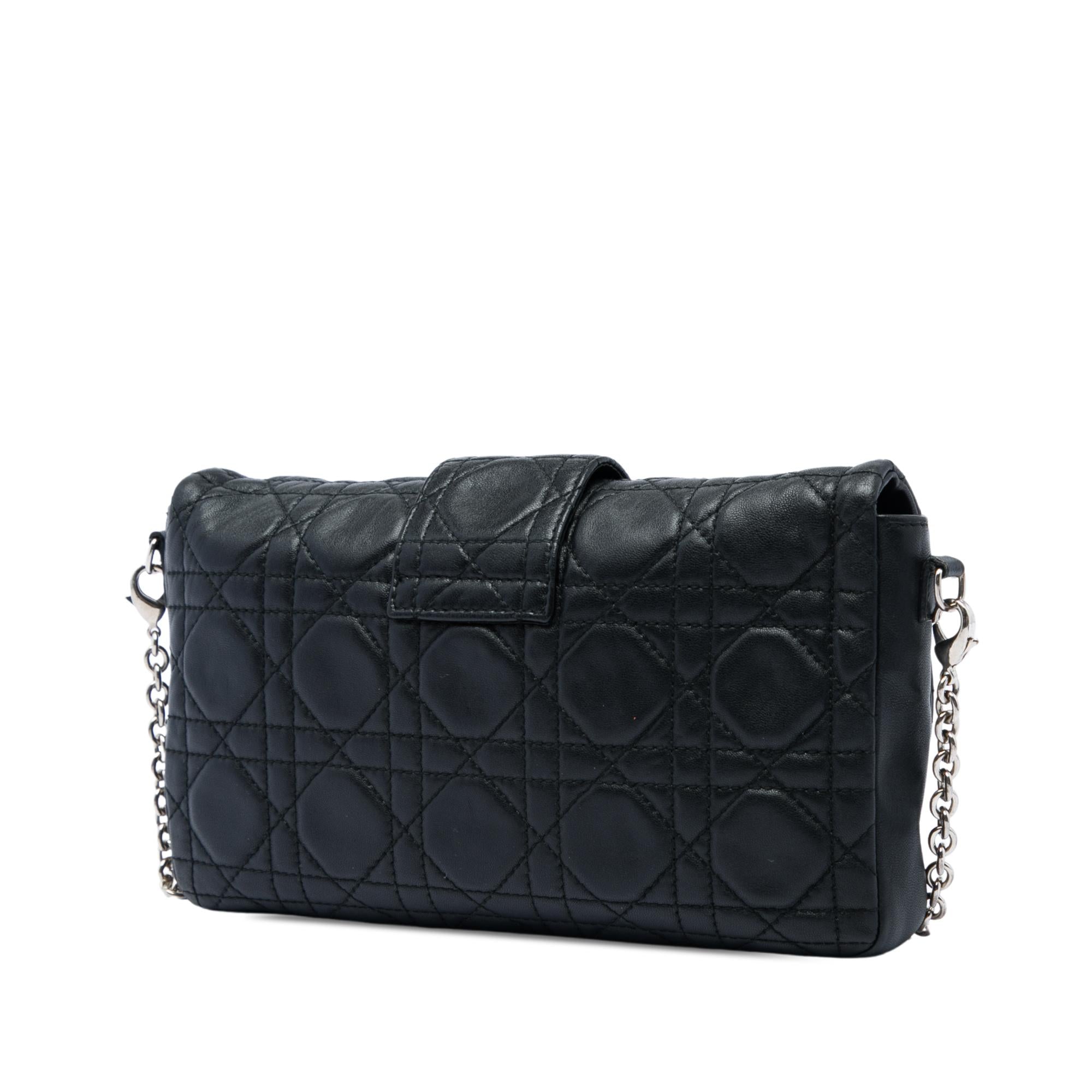 Dior Lambskin Cannage New Lock Pouch