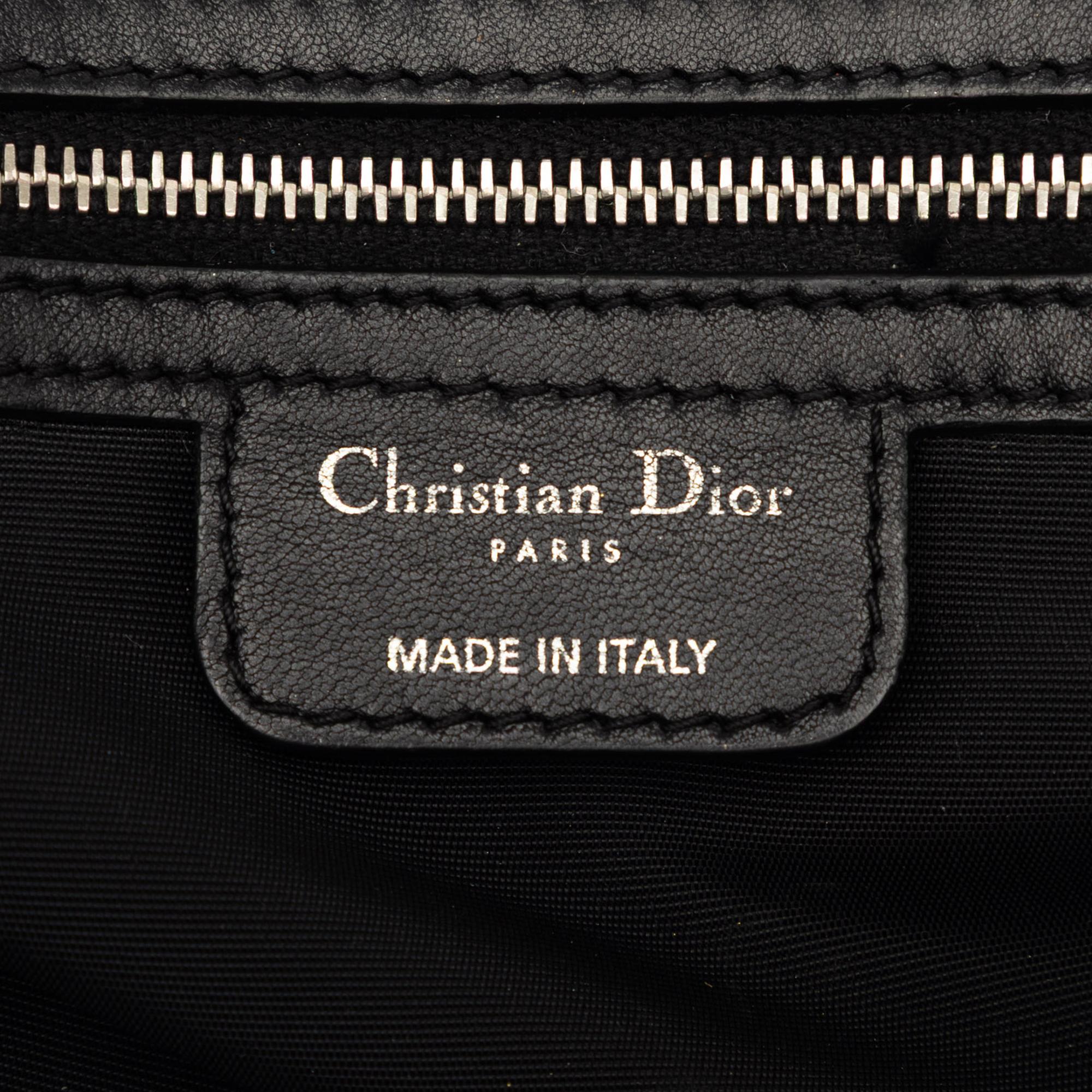 Dior Lambskin Cannage New Lock Shoulder Bag