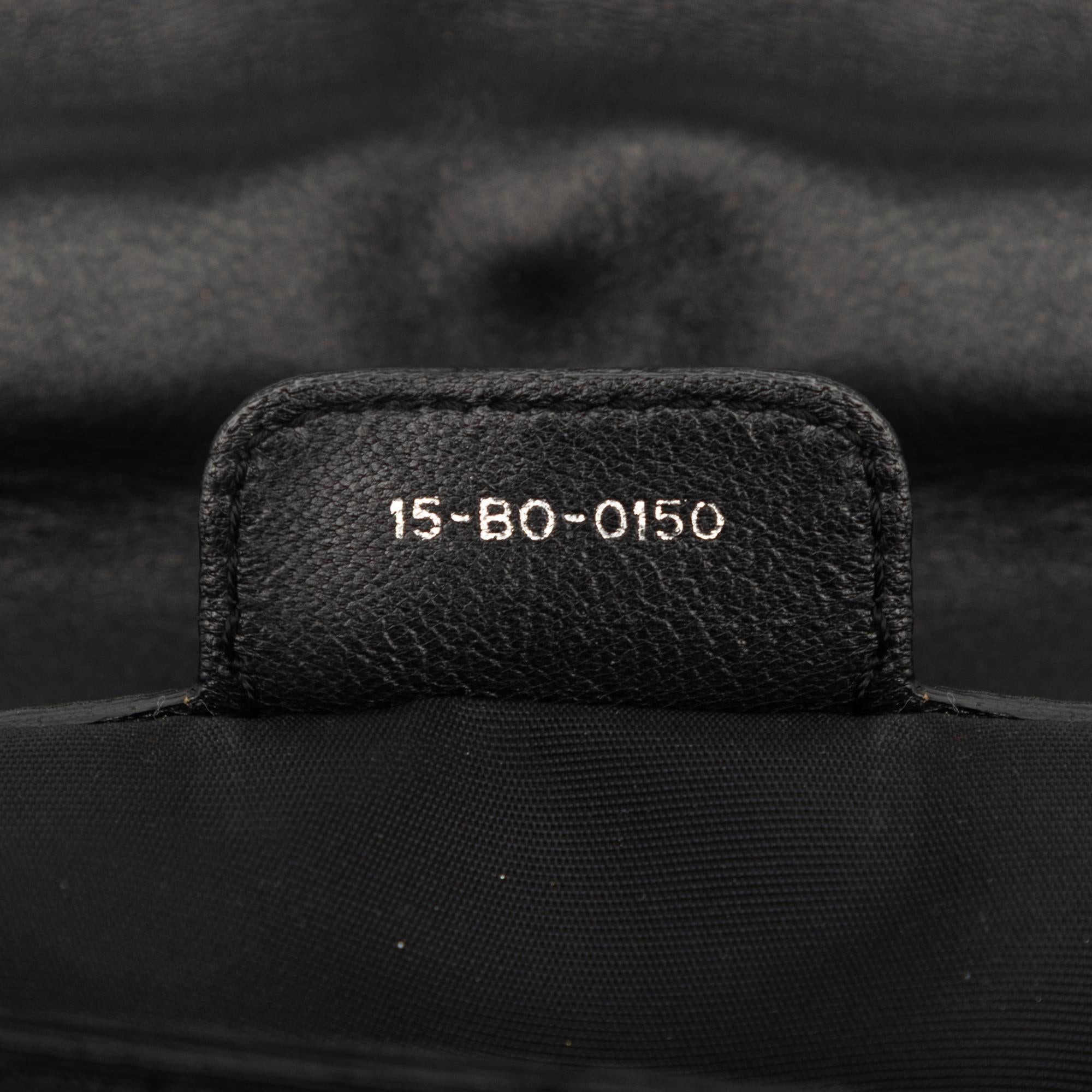 Dior Lambskin Cannage New Lock Shoulder Bag