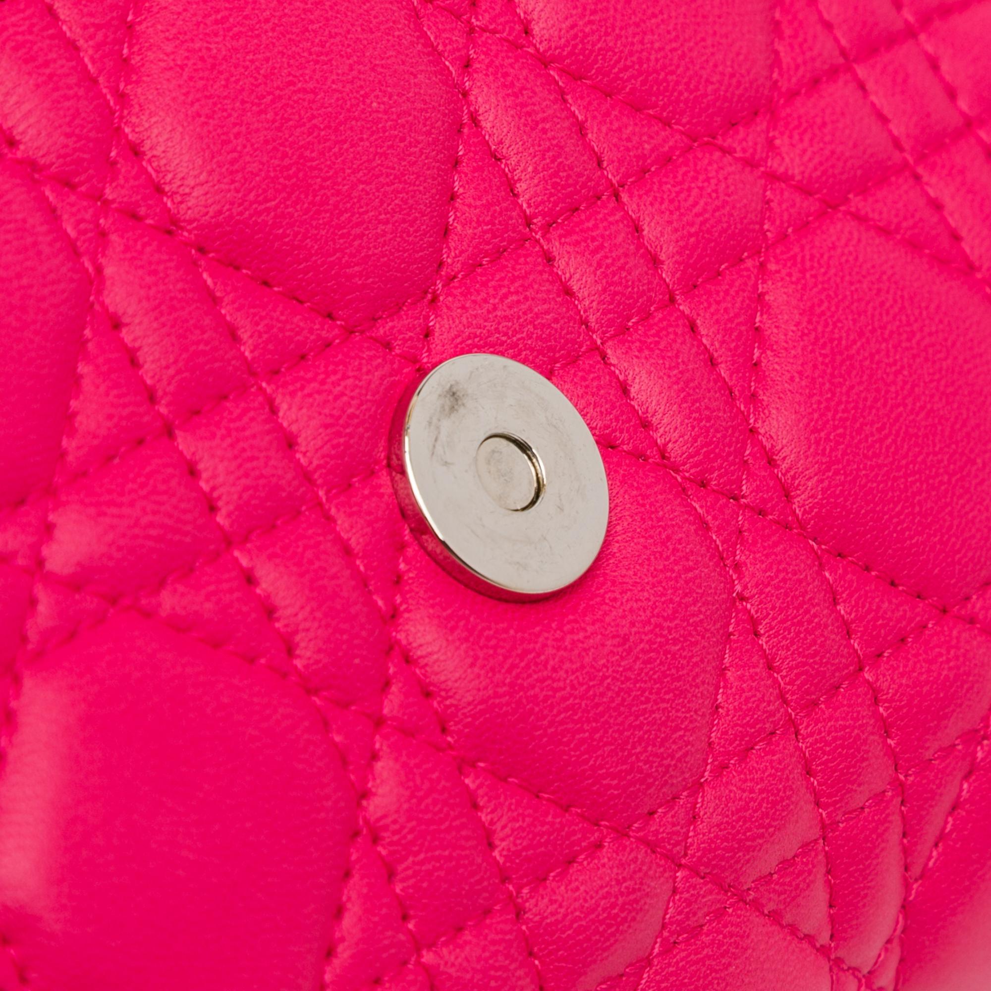 Dior Lambskin Cannage Soft Flap (SHG-RR91QZ)