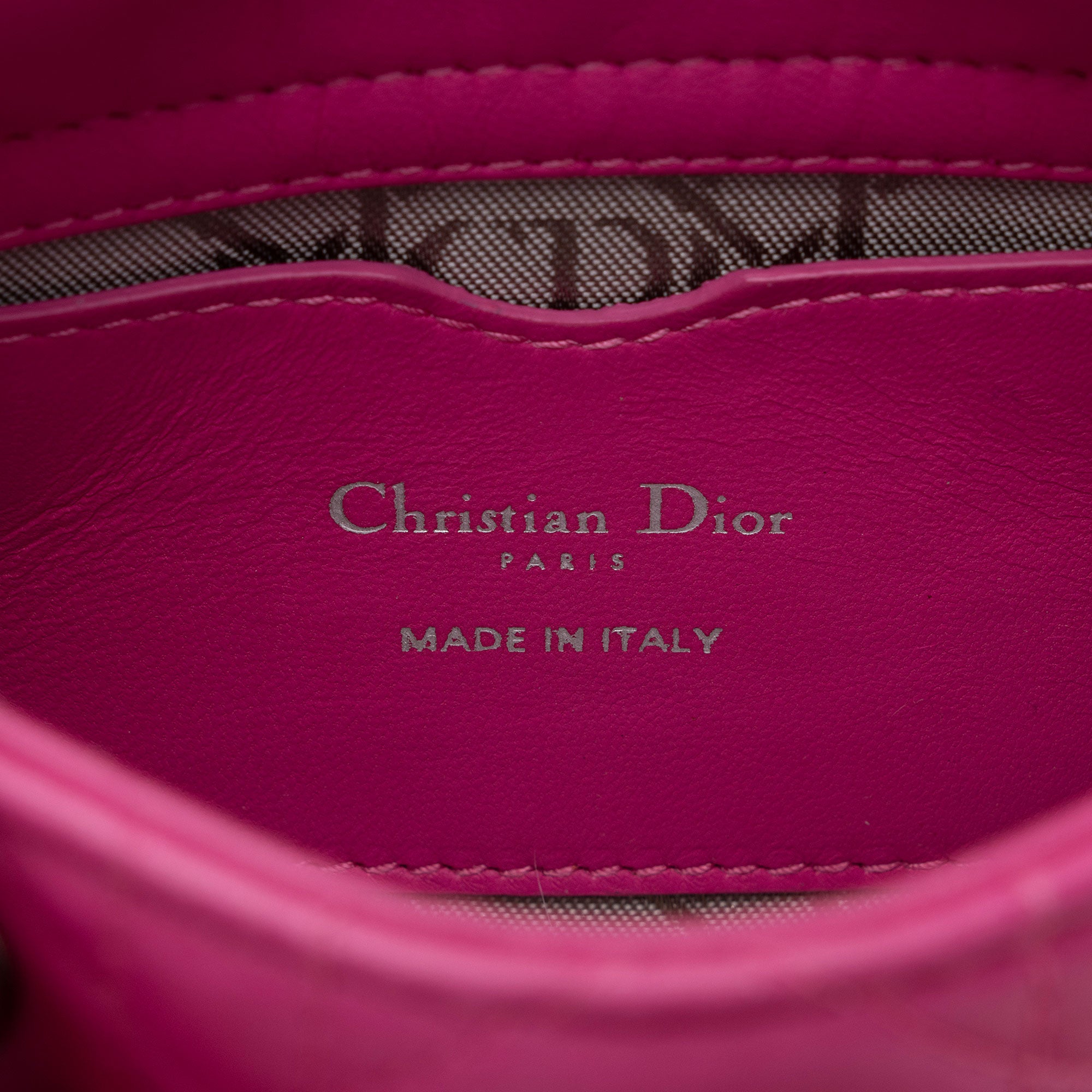 Dior Lambskin Lady Dior Mini Tote (SHF-icxOT3)