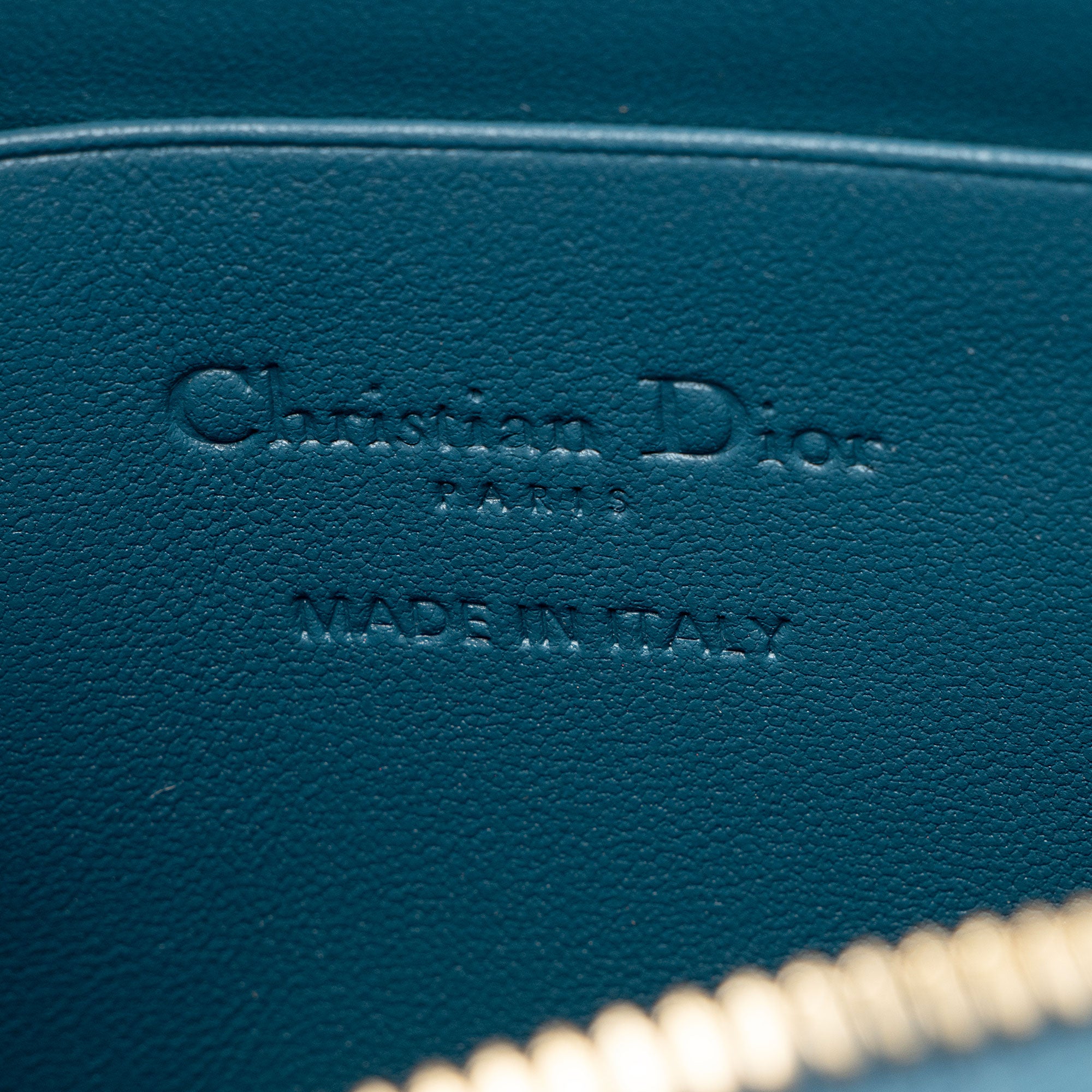 Dior Lambskin Cannage Lady Dior Phone Holder (SHF-5NZo4L)