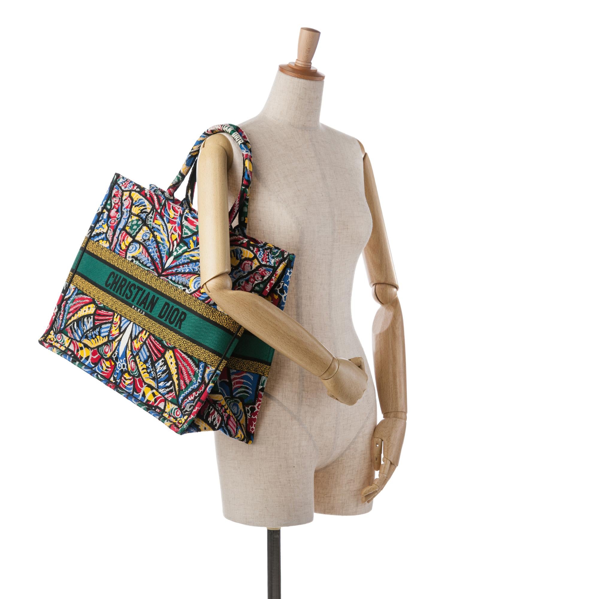 Dior Large Butterfly Book Tote (SHG-aFmsl8)