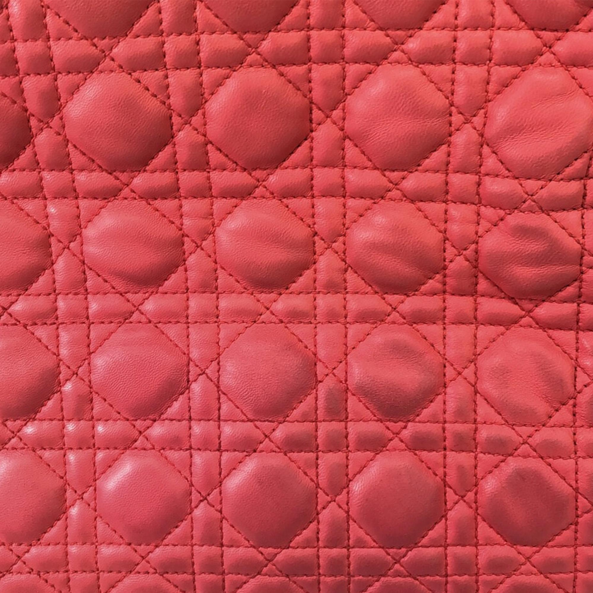 Dior Large Cannage Lady Dior Soft Tote (SHG-UyTHcV)