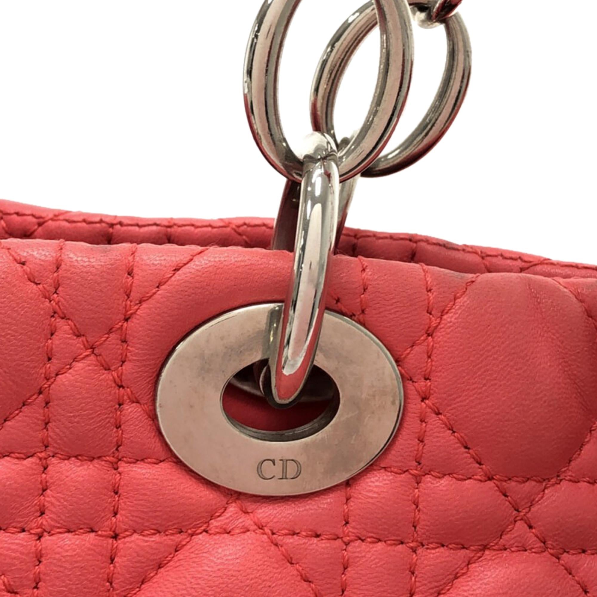 Dior Large Cannage Lady Dior Soft Tote (SHG-UyTHcV)