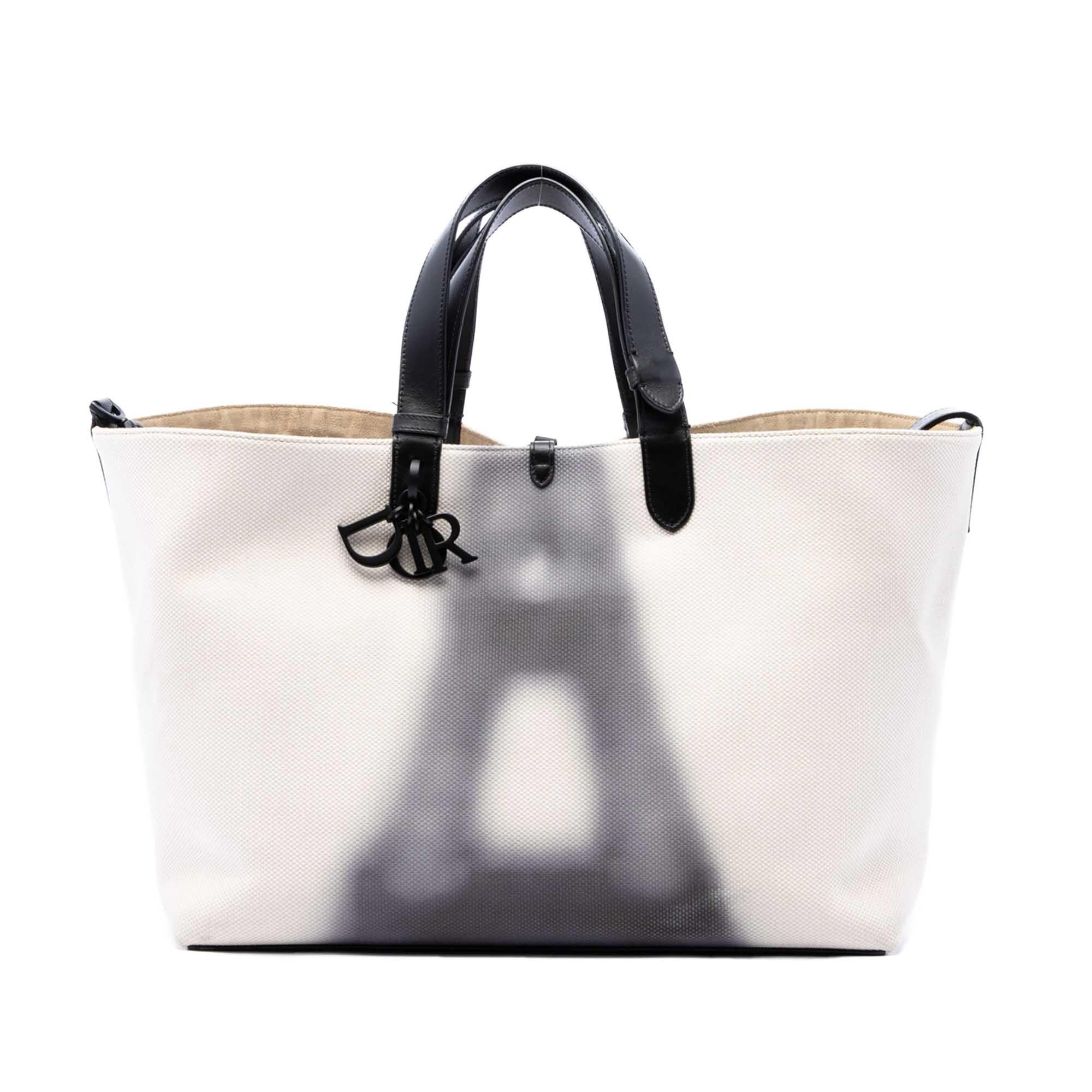 Dior Large Canvas Eiffel Tower Toujours Tote