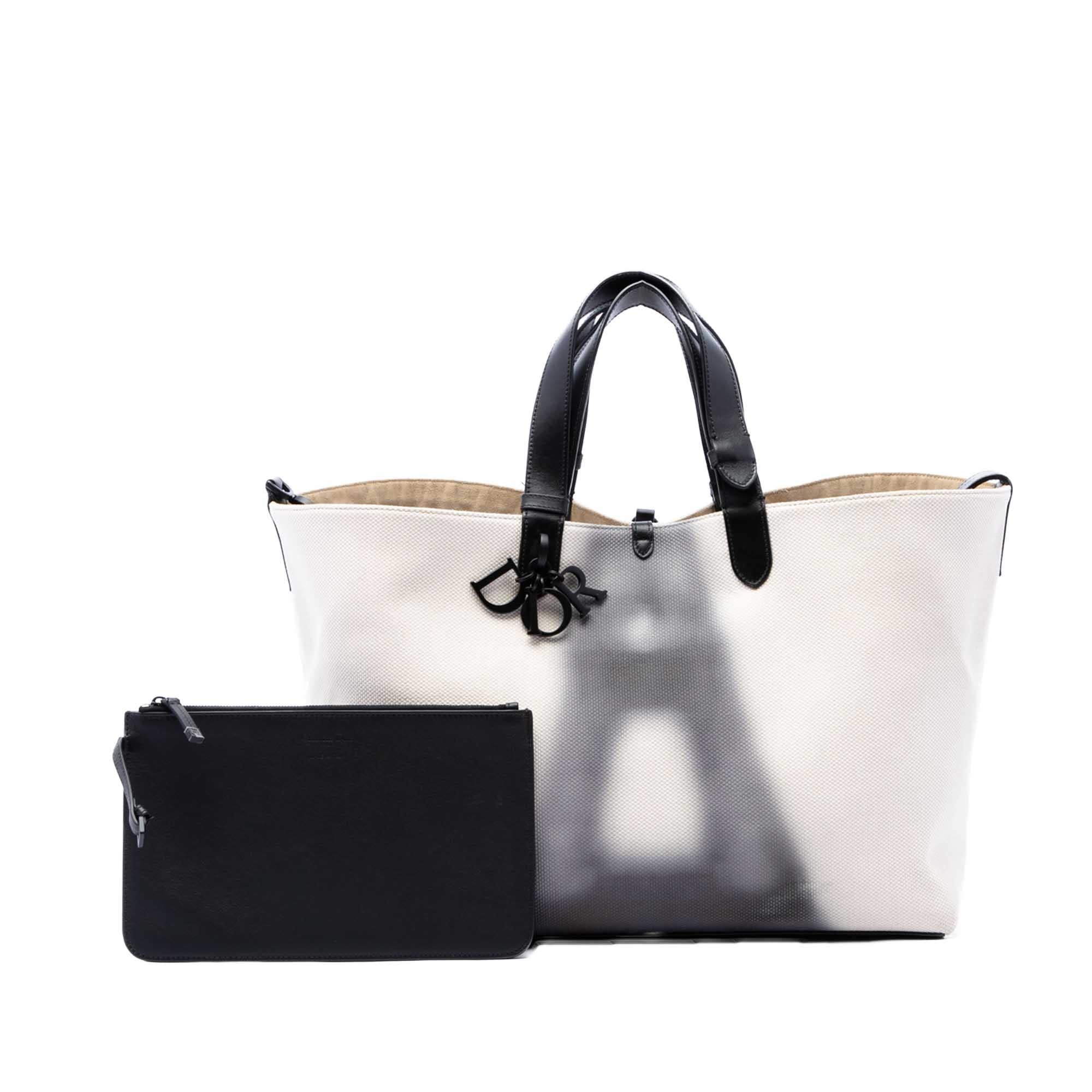 Dior Large Canvas Eiffel Tower Toujours Tote
