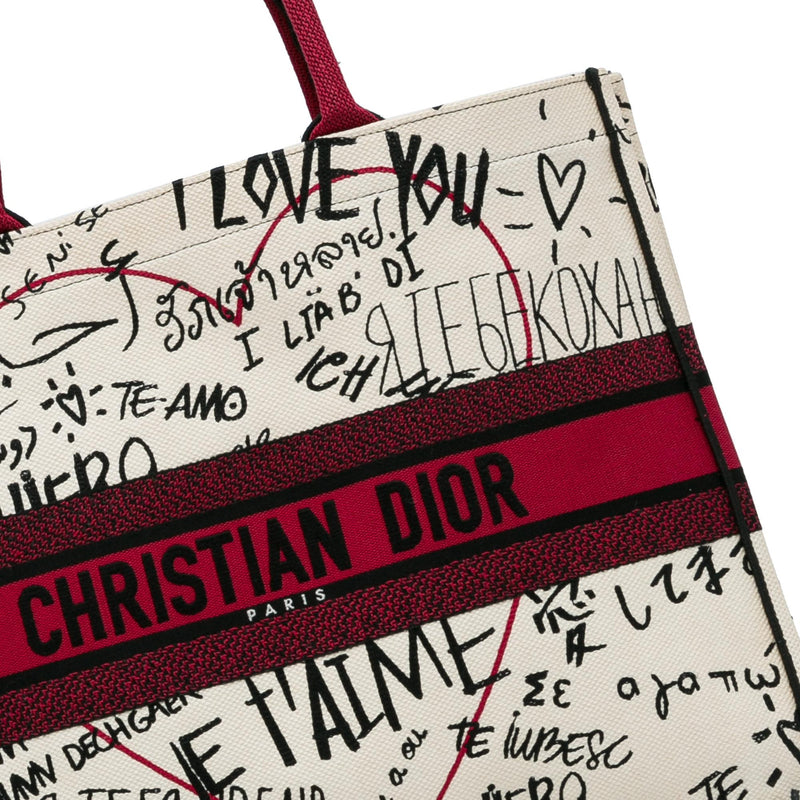 Dior Large DiorAmour Graffiti Book Tote (SHG-we6KId)