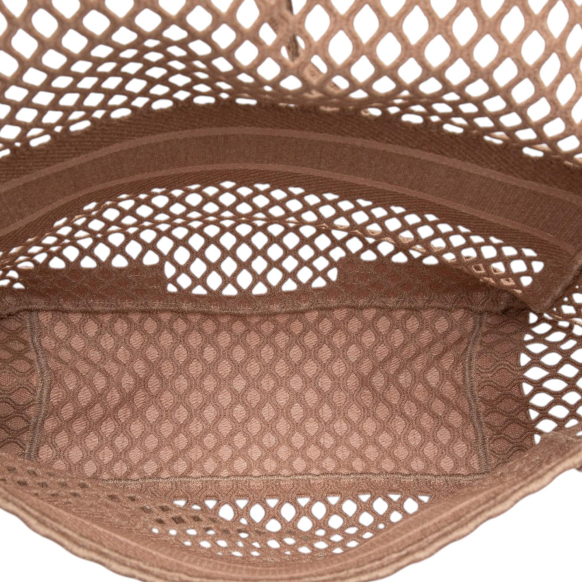 Dior Large Embroidered Mesh Canvas Diorcamp Messenger Bag