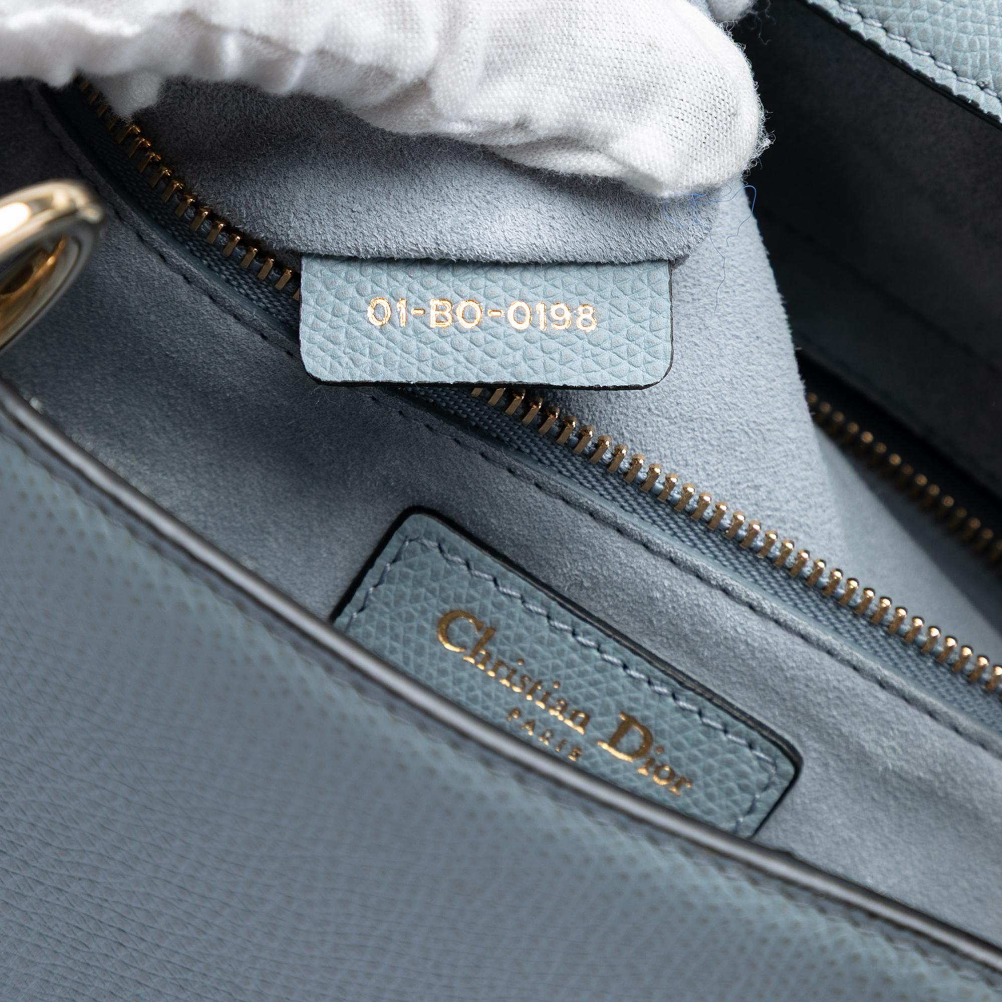 Dior Large Grained Calfskin Lady Dior