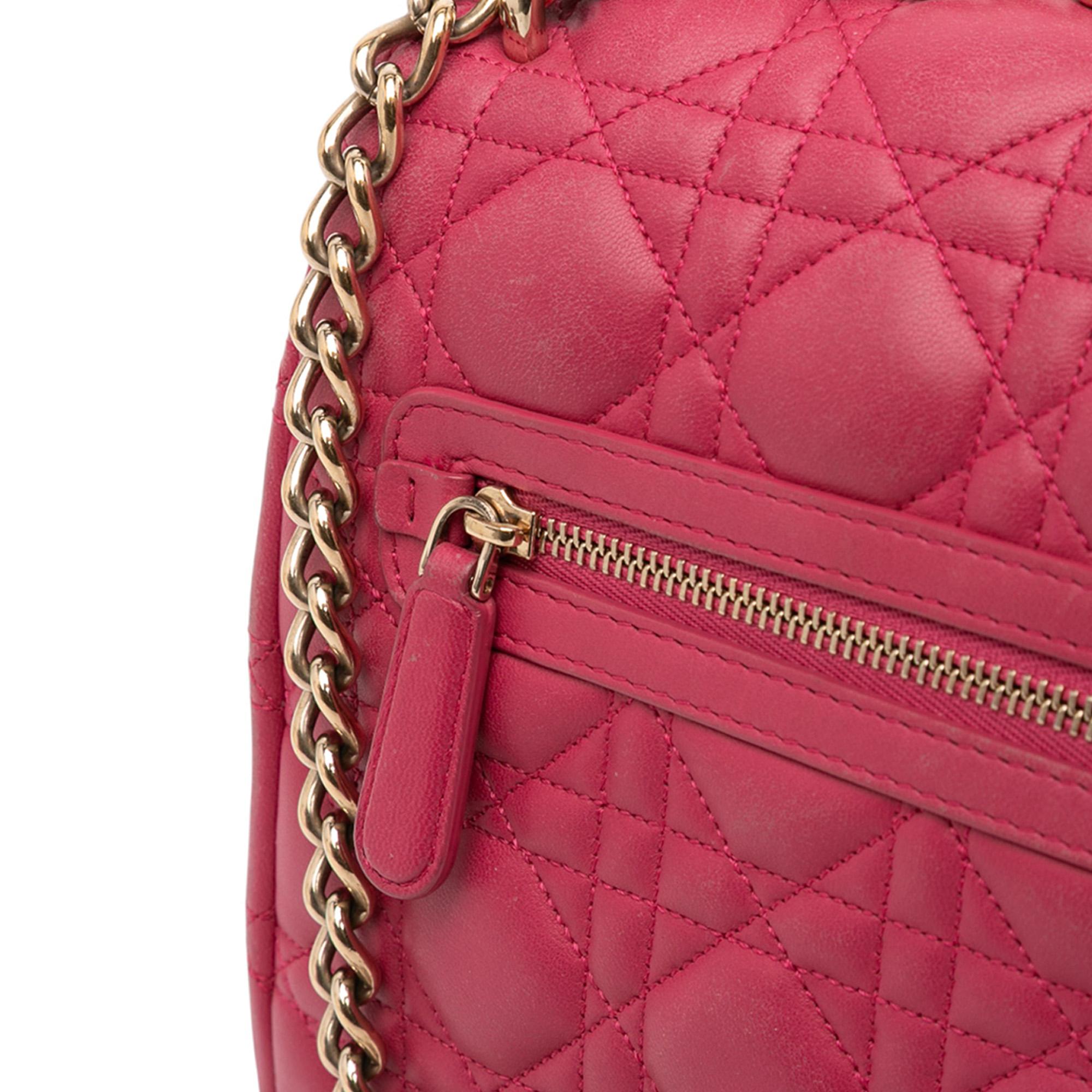 Dior Large Lambskin Cannage Miss Dior Flap
