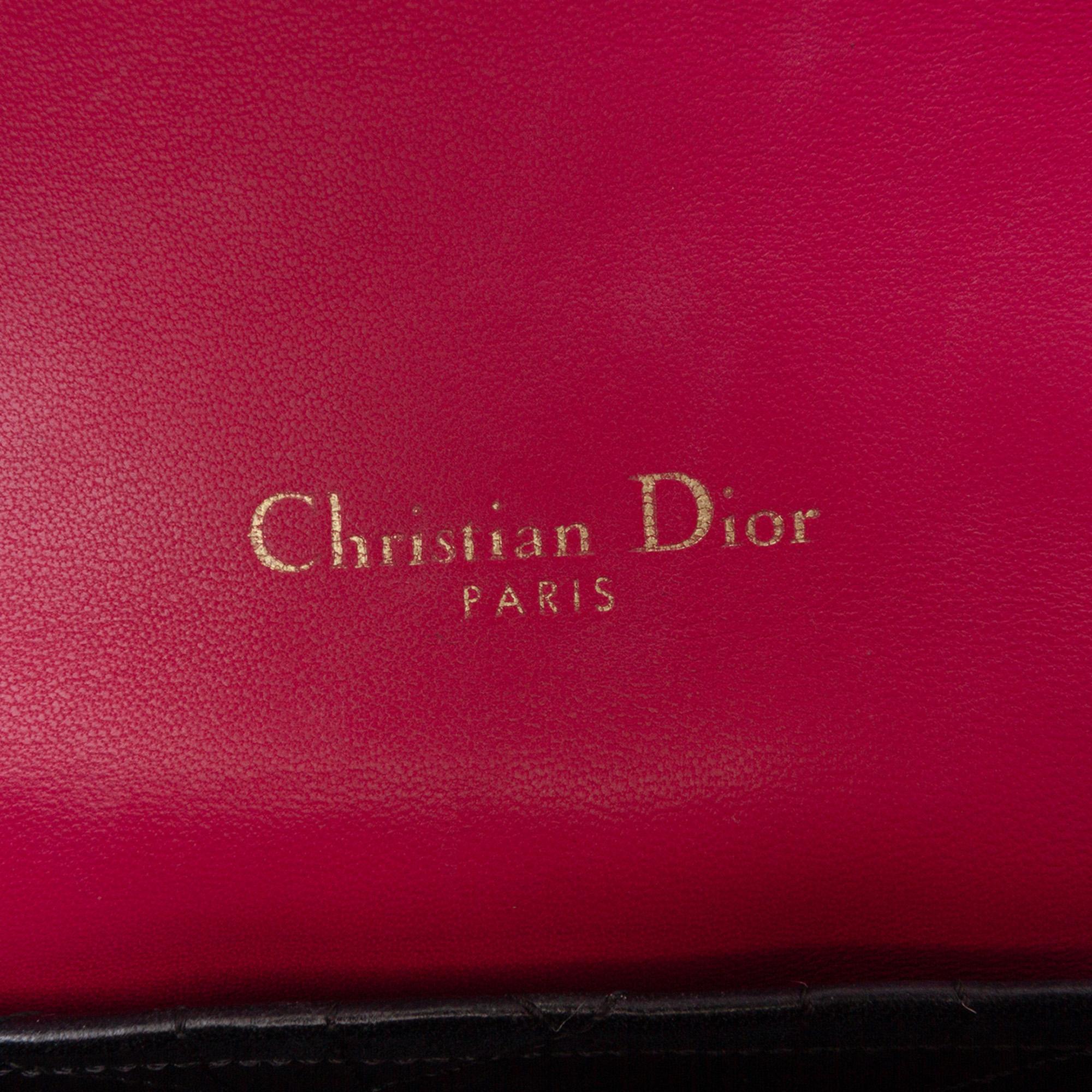 Dior Large Lambskin Cannage Miss Dior Flap