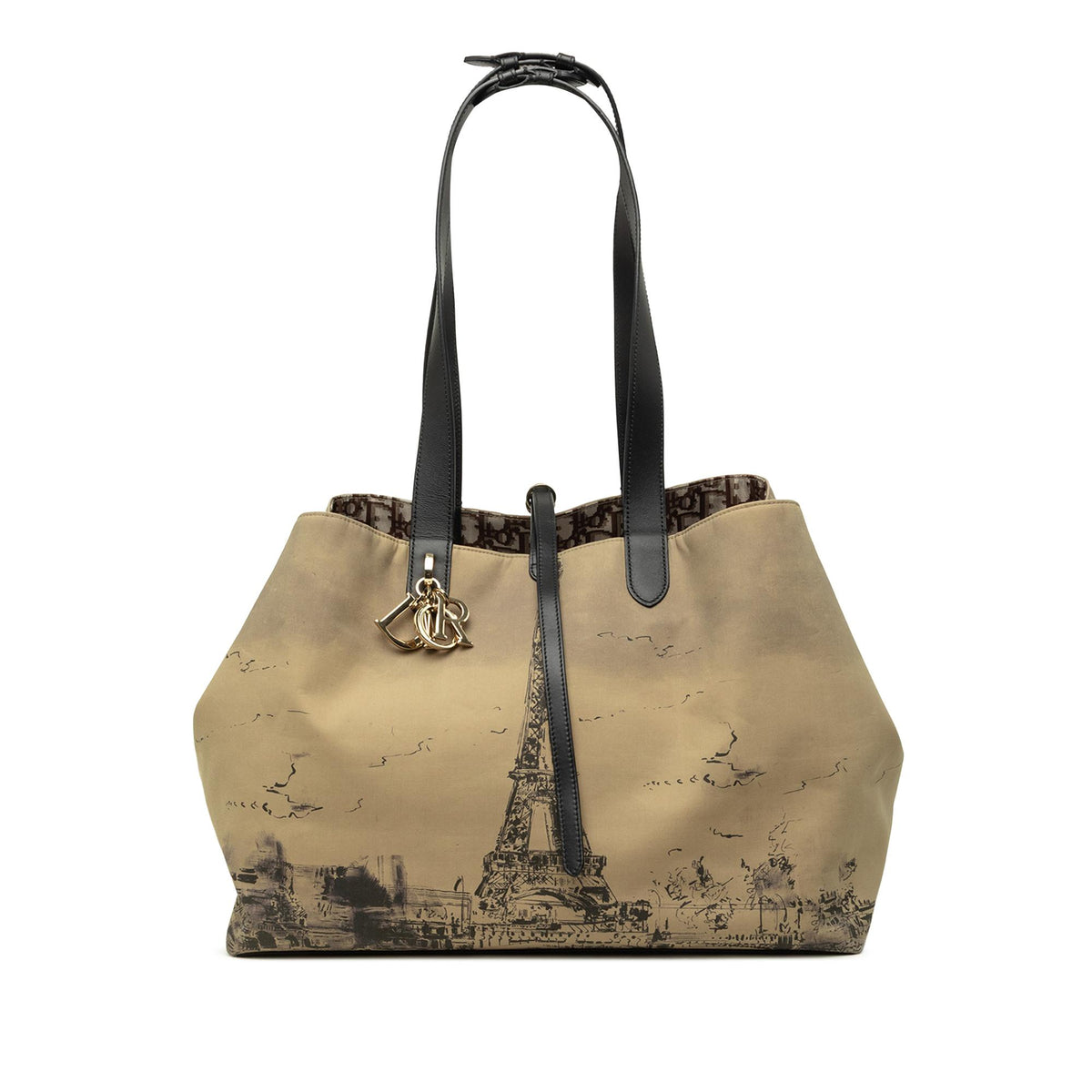 Dior Large Nylon Eiffel Tower Toujours Tote