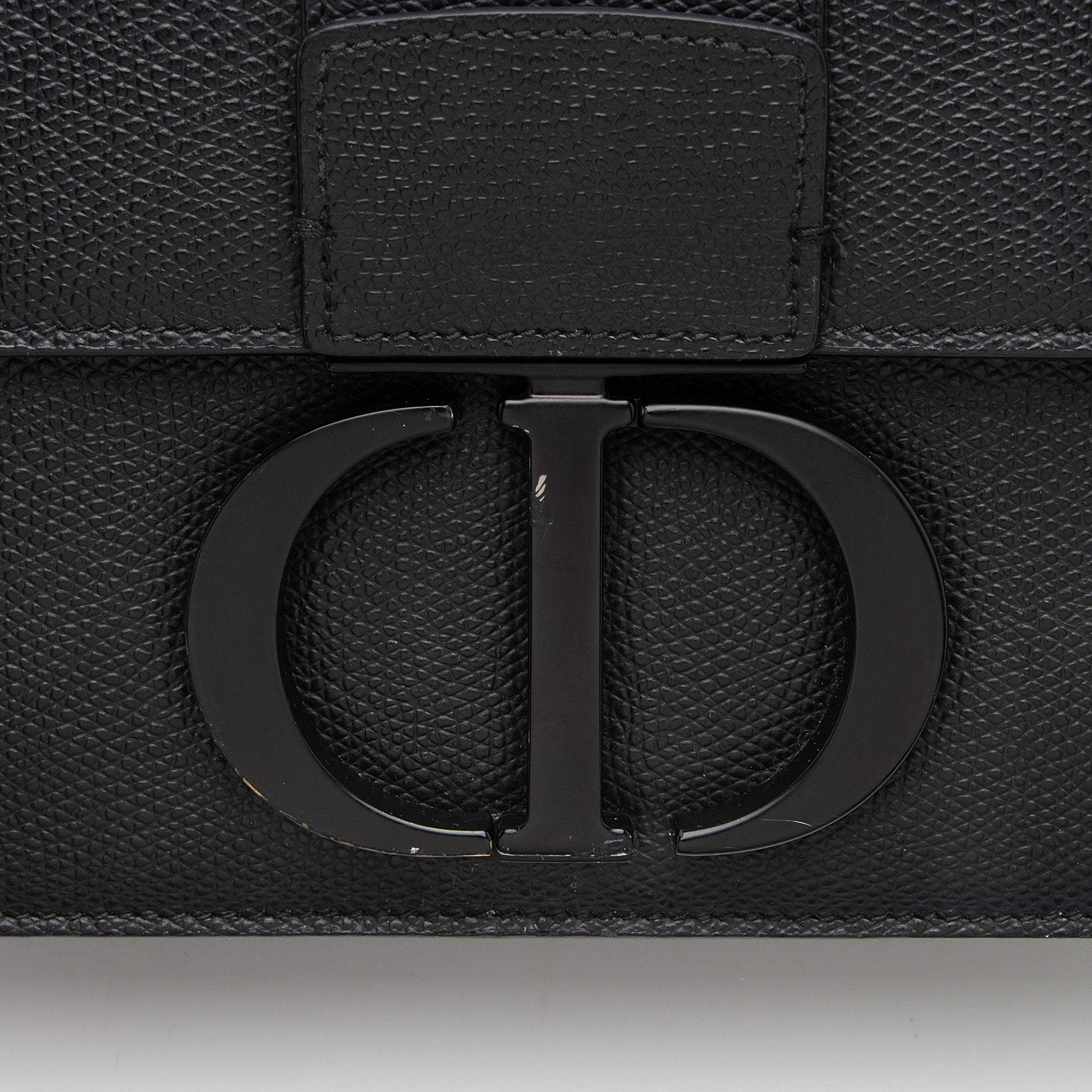 Dior Leather 30 Montaigne Flap Box Bag