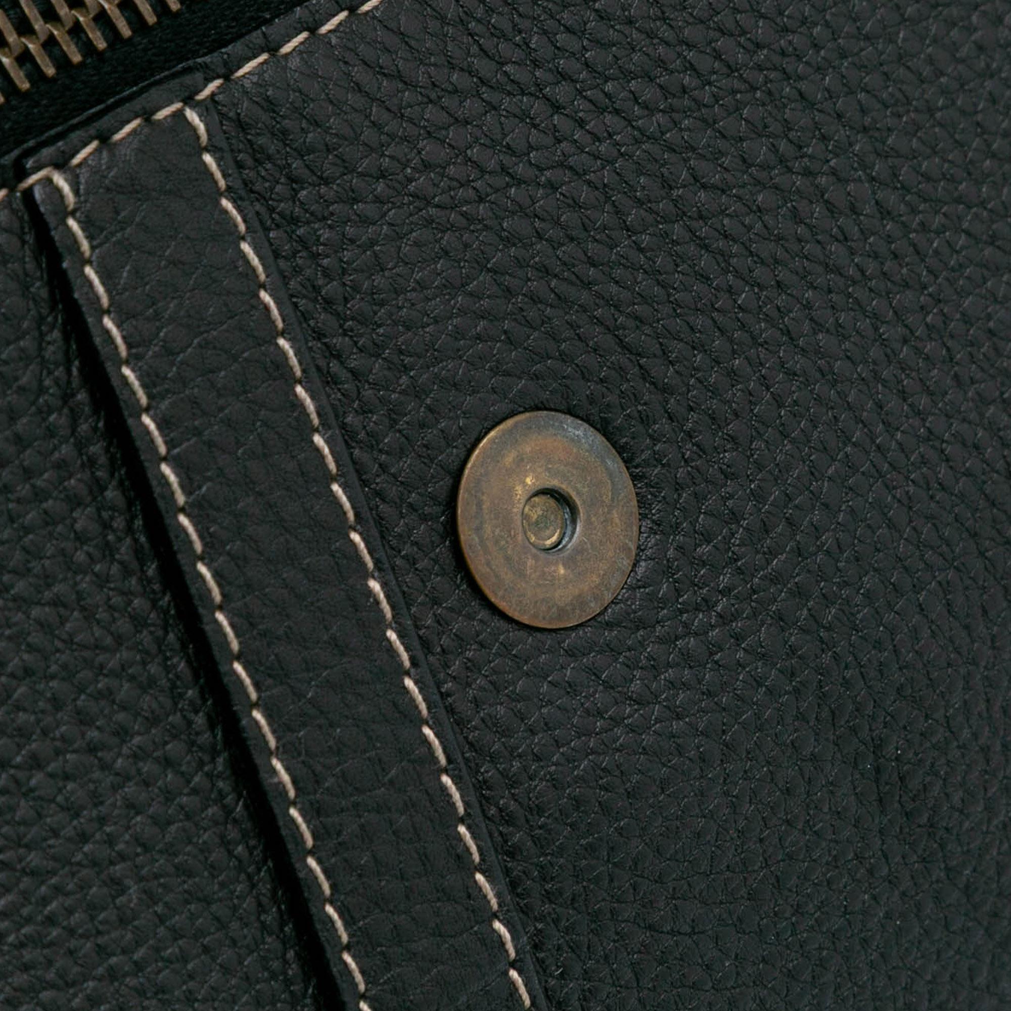 Dior Leather Baudrier Saddle Bag