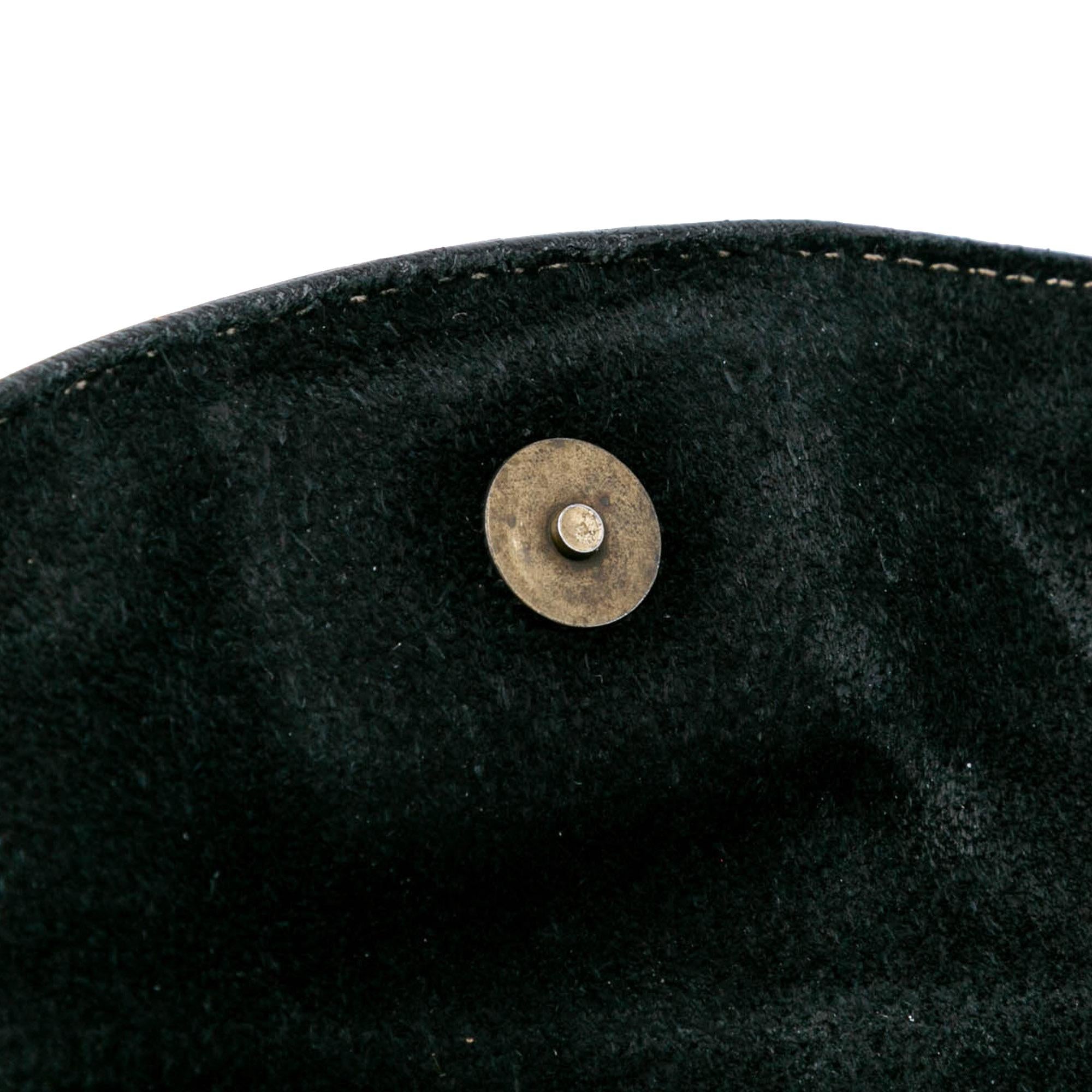 Dior Leather Baudrier Saddle Bag