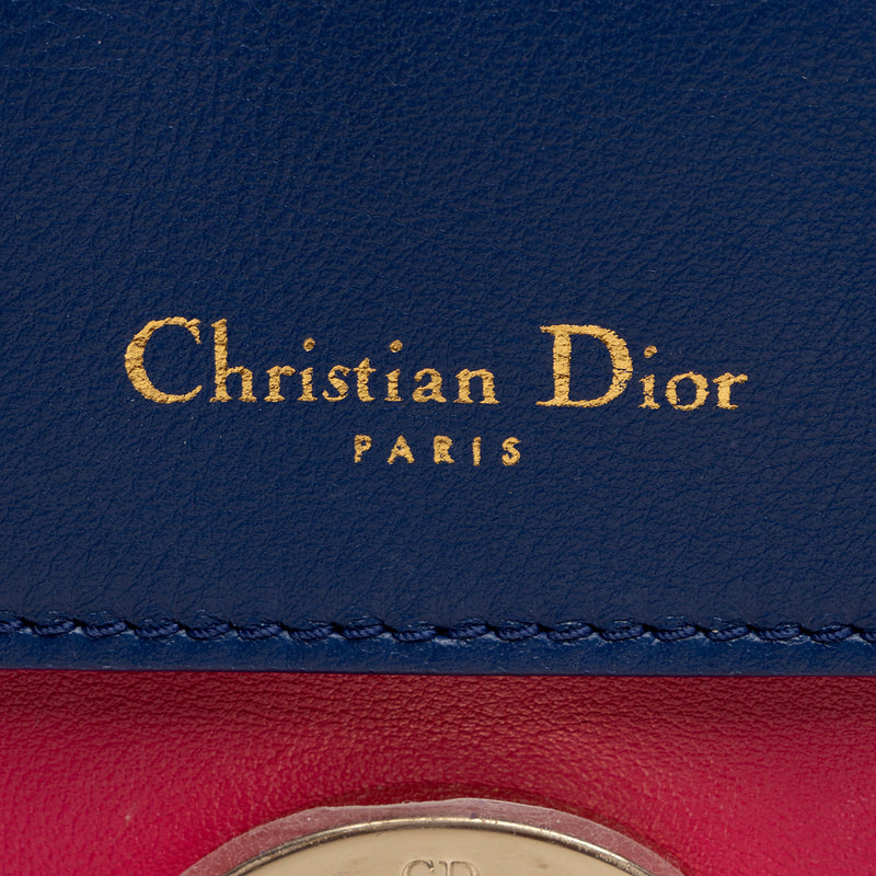Dior Leather Be Dior Flap Small Satchel (SHF-2OL7ux)