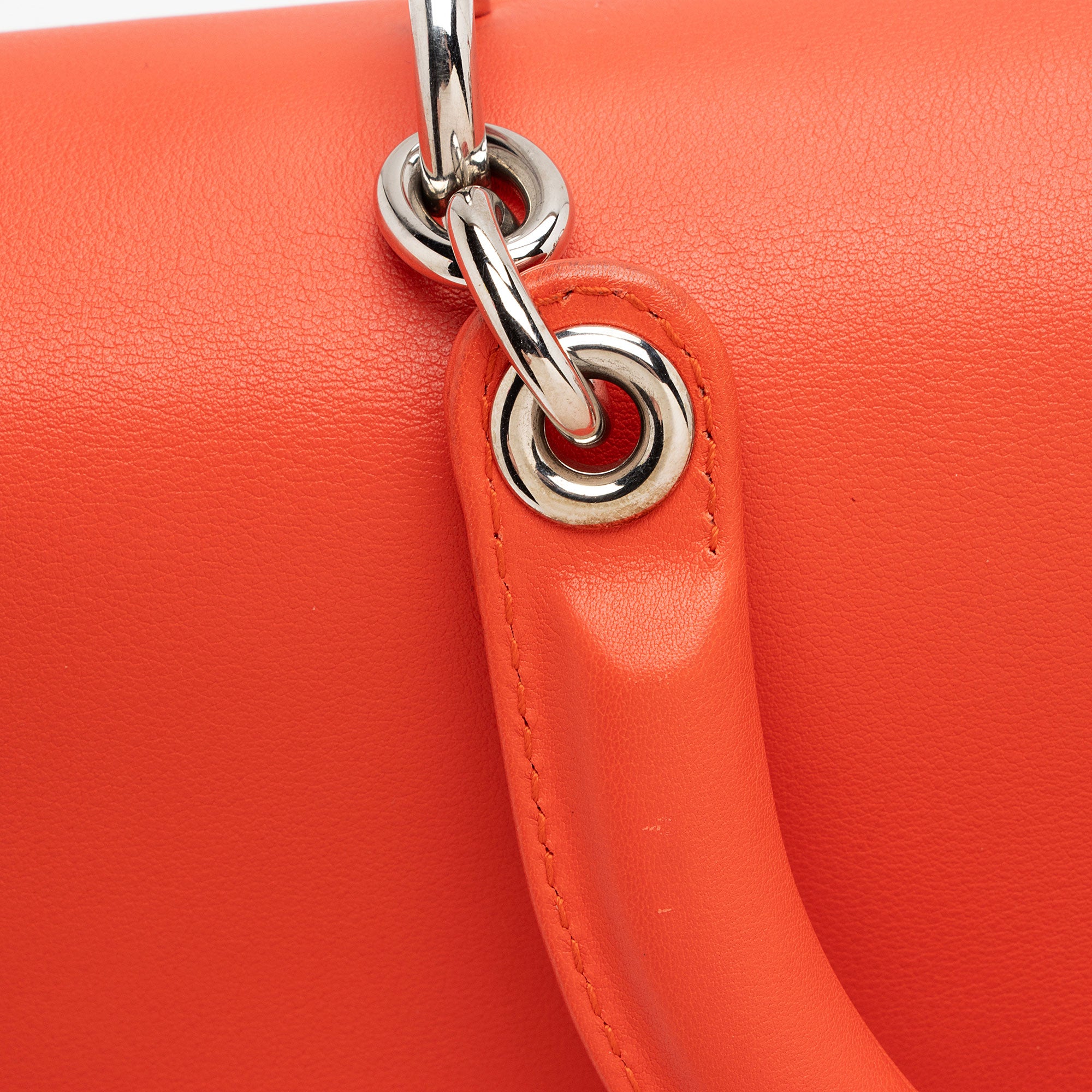 Dior Leather Be Dior Flap Small Top Handle