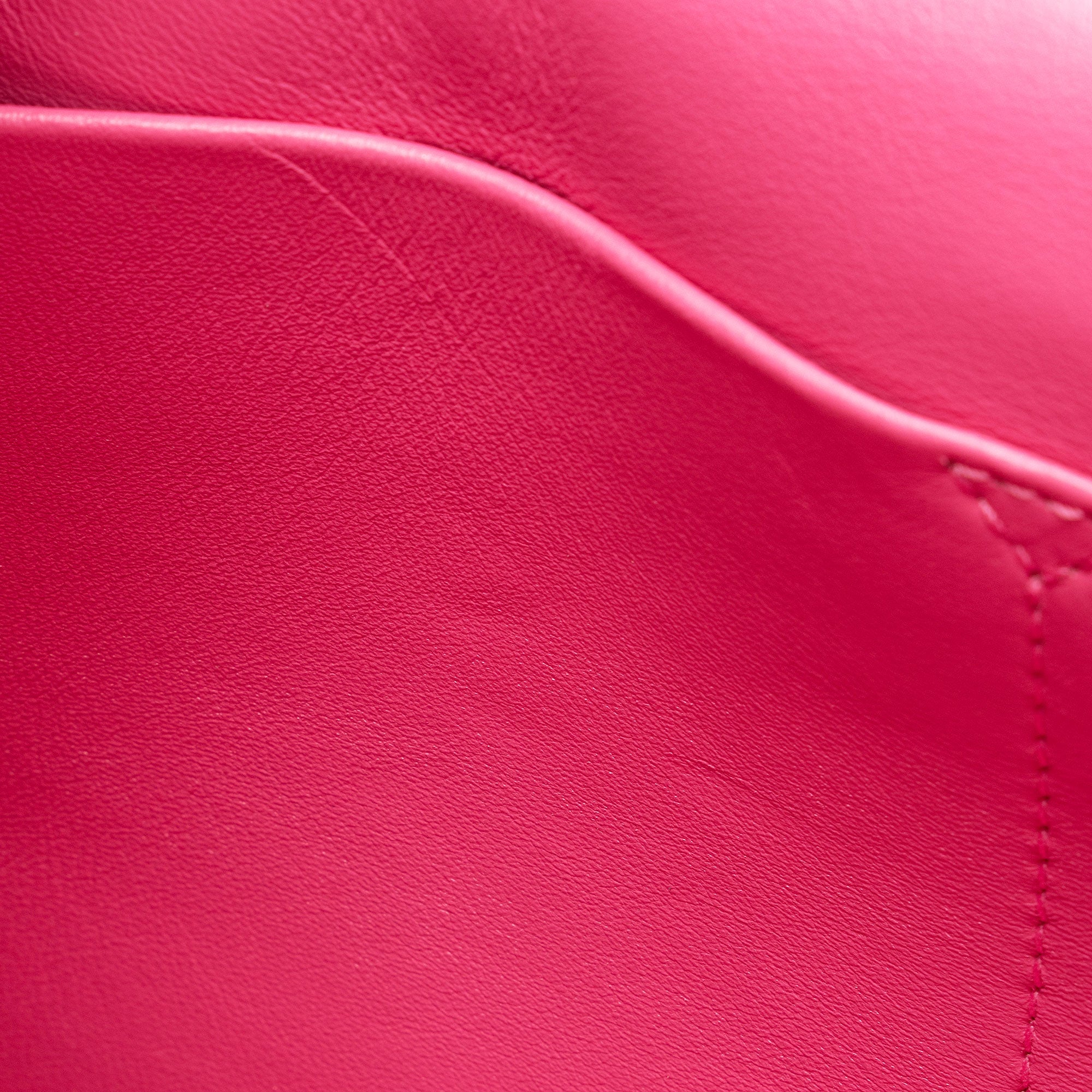 Dior Leather Be Dior Flap Small Top Handle
