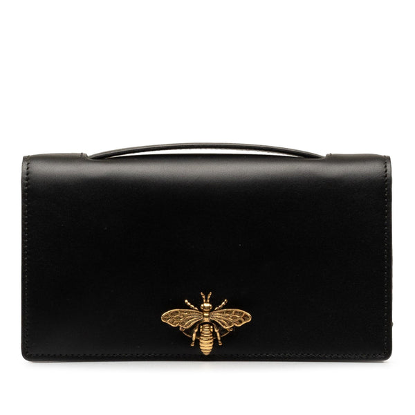 Dior Leather Bee Clutch (SHG-z1s8eD)