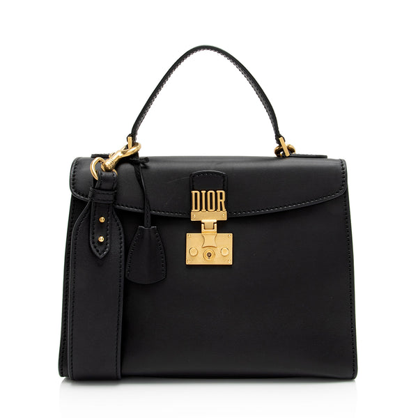 Dior Leather Dioraddict Top Handle Bag (SHF-pL8o3v)