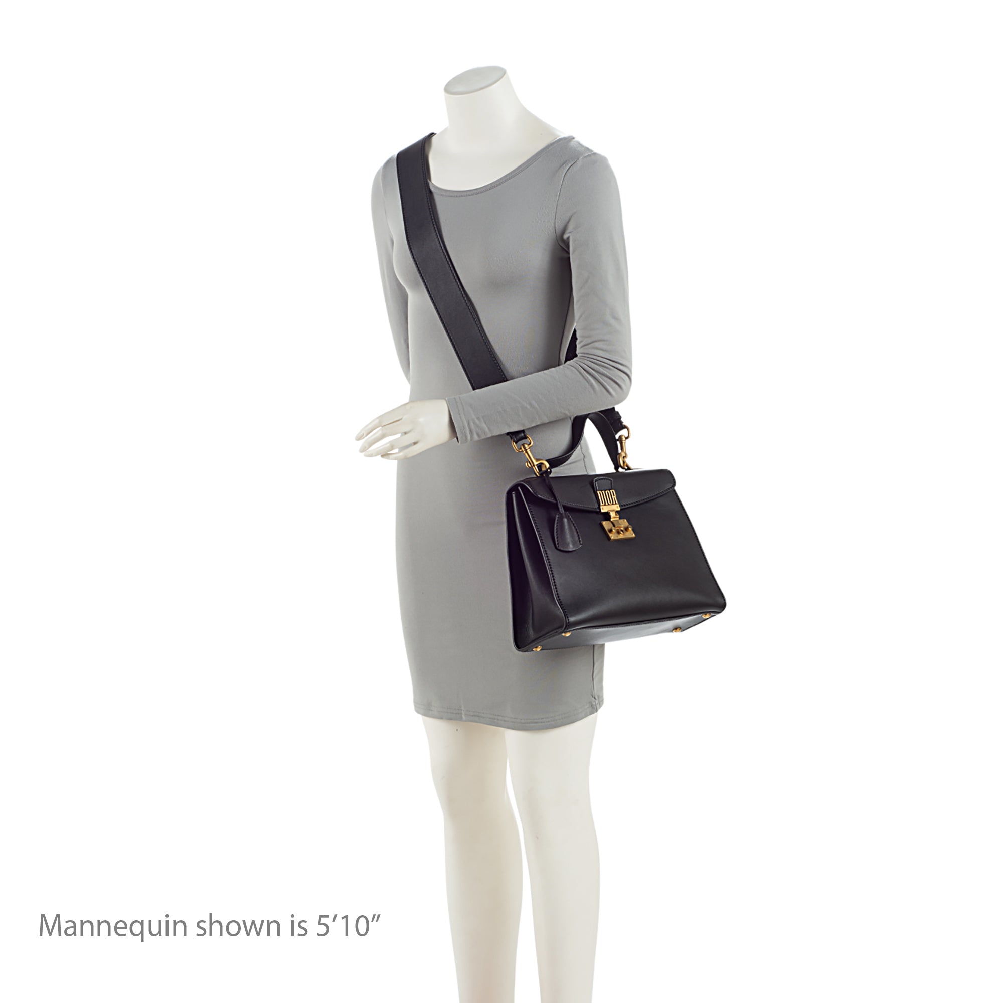 Dior Leather Dioraddict Top Handle (SHF-pL8o3v)