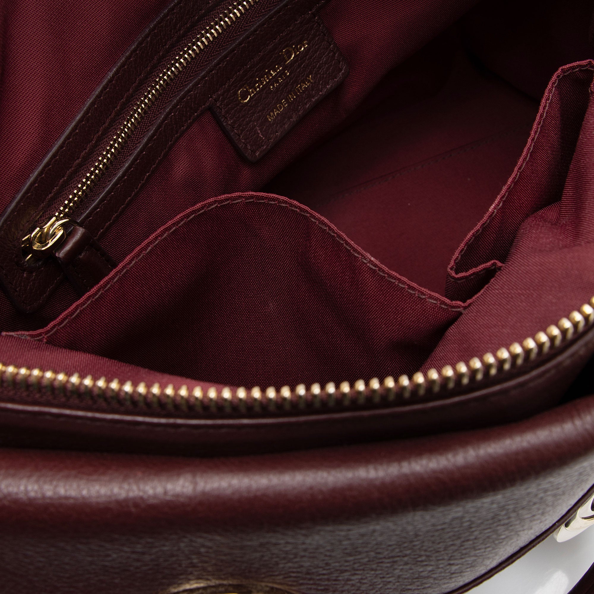Dior Leather Granville Medium Tote (SHF-lNQNHB)