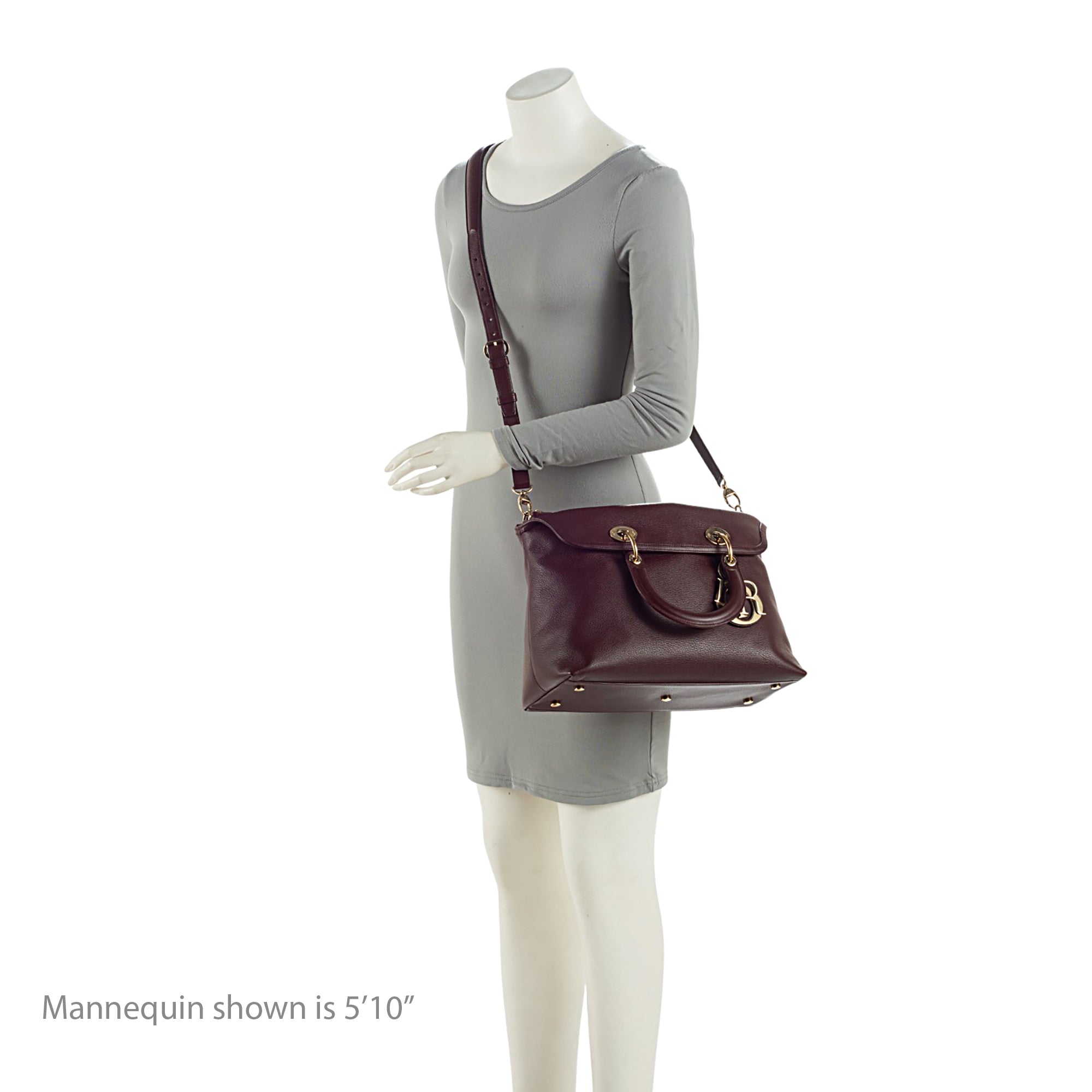 Dior Leather Granville Medium Tote (SHF-lNQNHB)