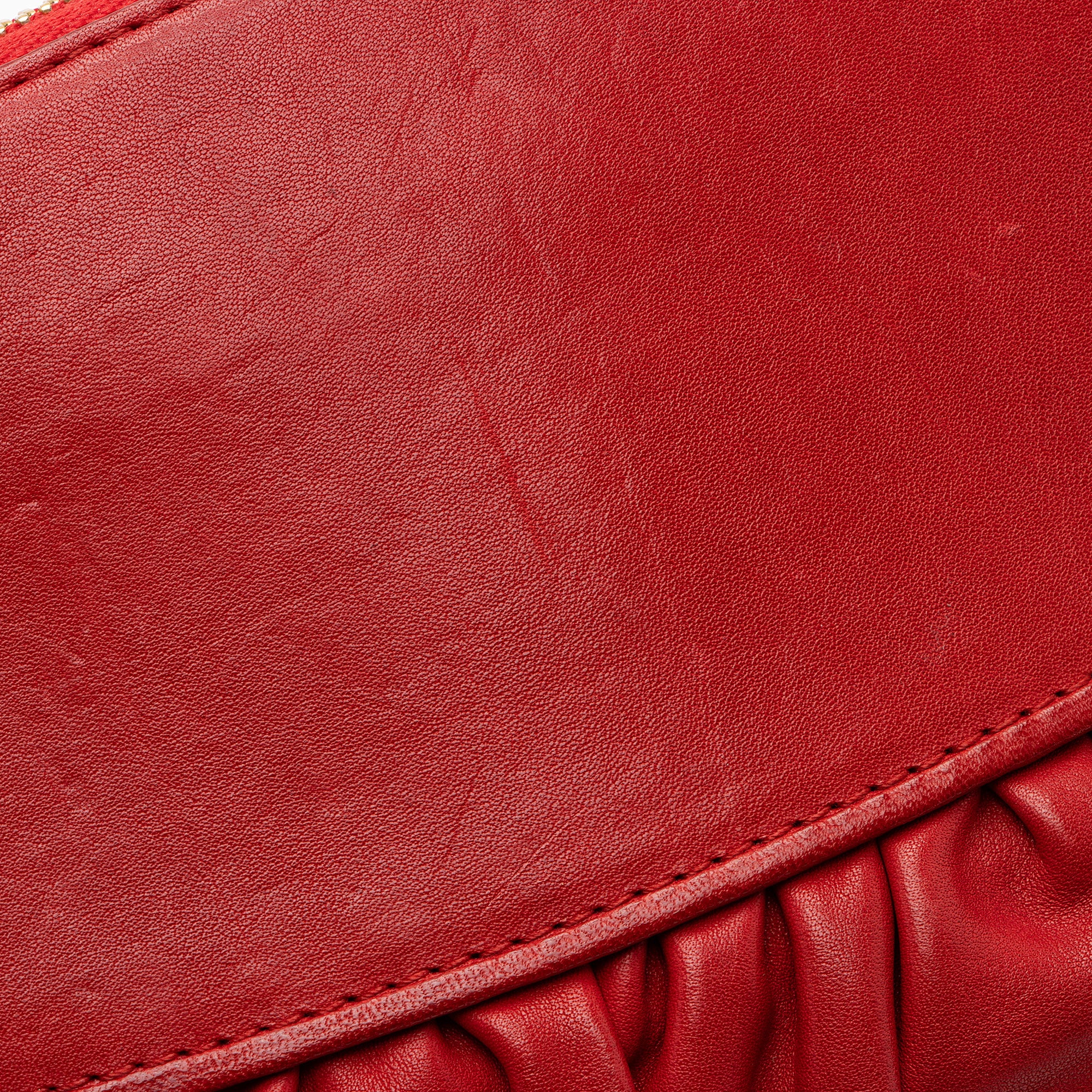 Dior Leather Gypsy Clutch (SHF-LhCDVO)