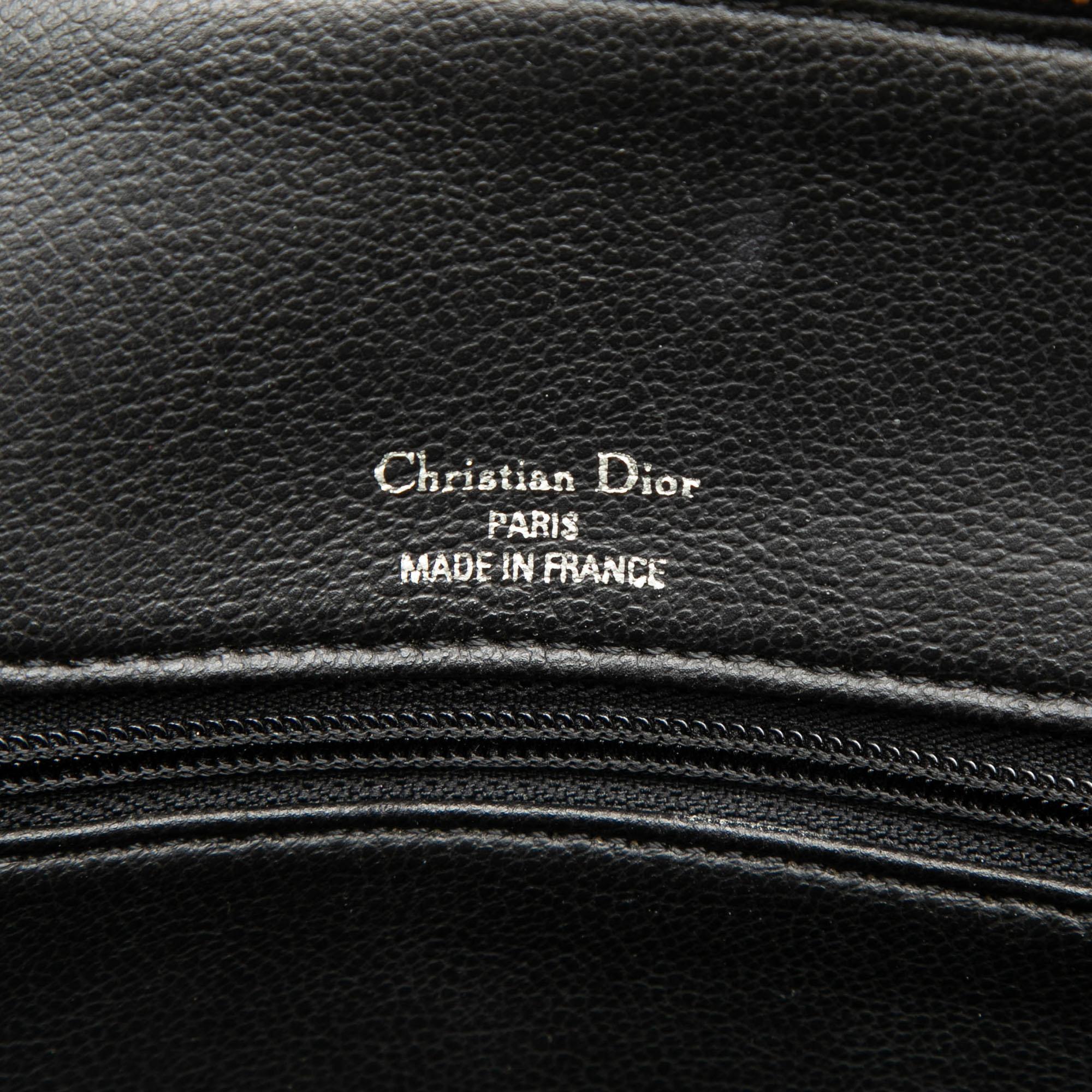 Dior Leather Logo Shoulder Bag
