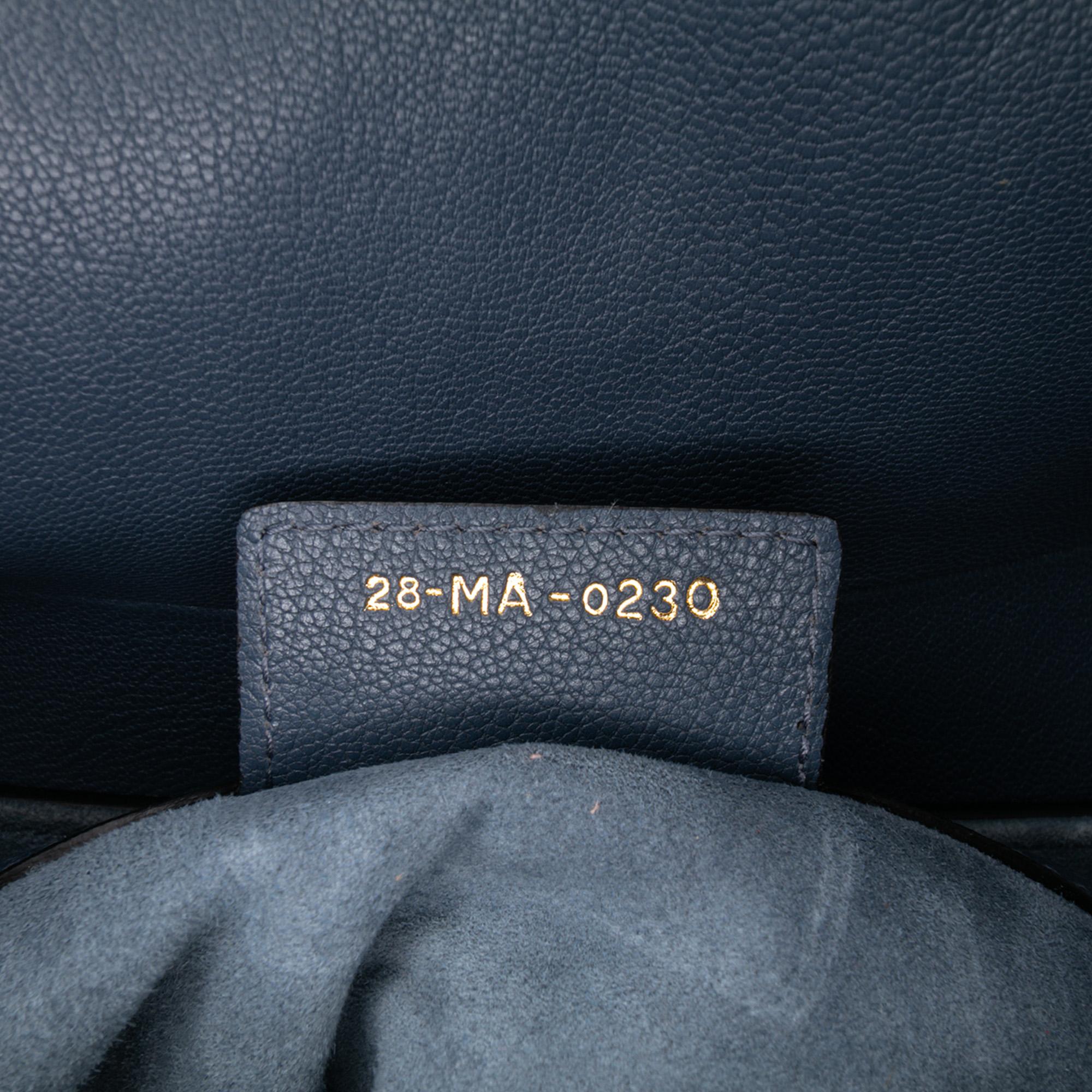 Dior Leather Saddle Bag