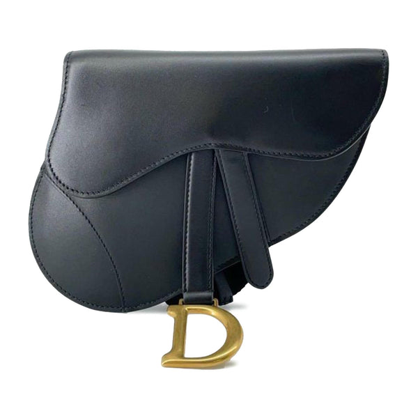 Dior Leather Saddle Belt Bag (SHG-pmxLiv)